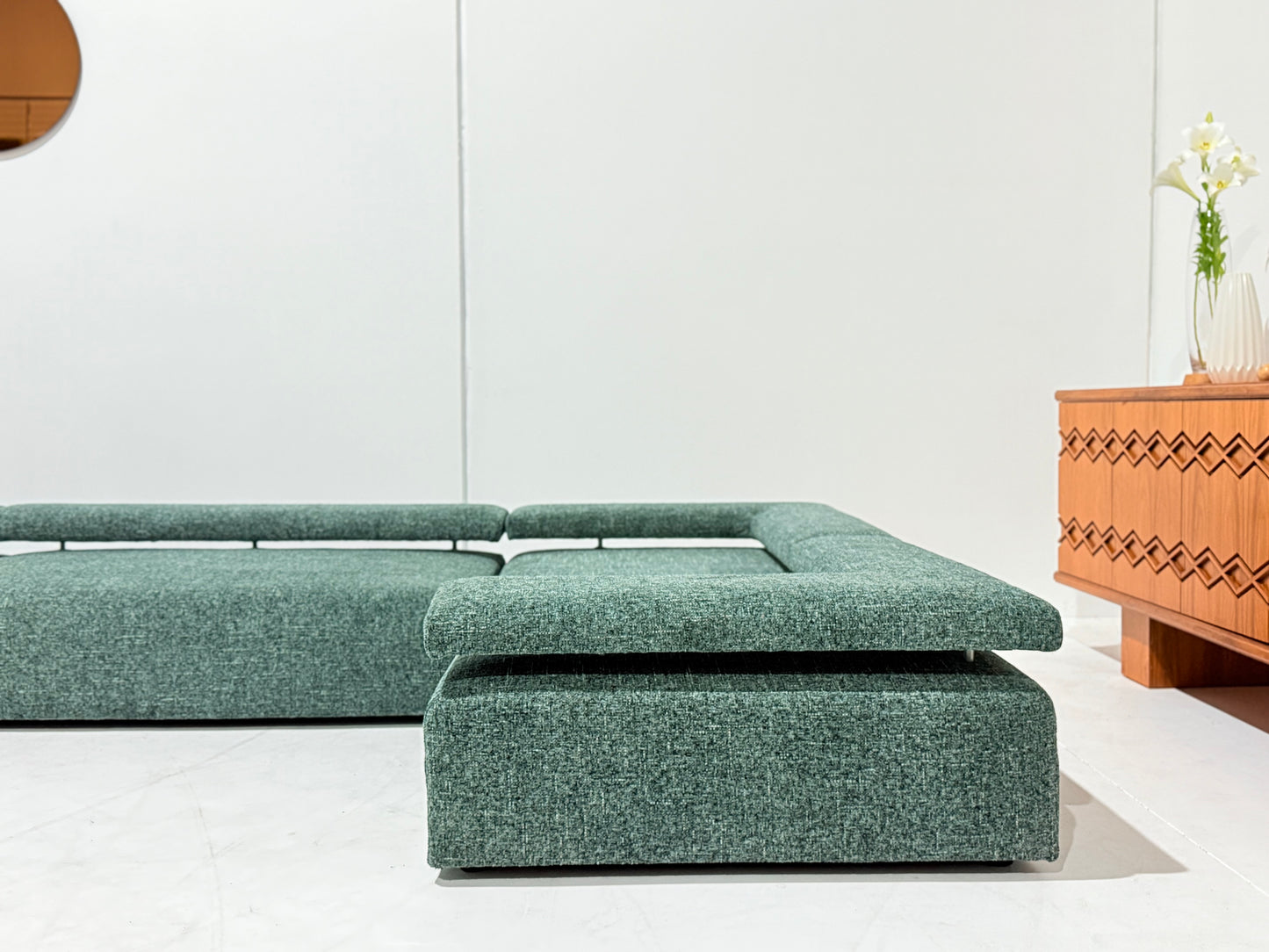Green Modular Sofa