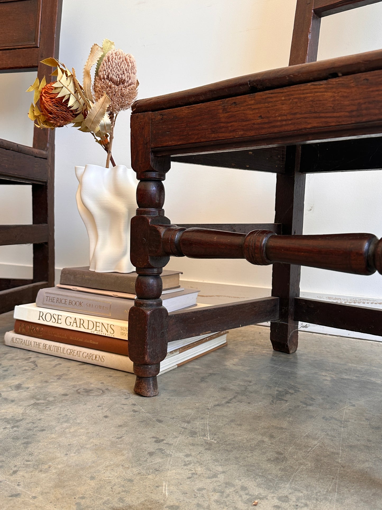 1600's Lancashire Blackened Oak Side Chairs