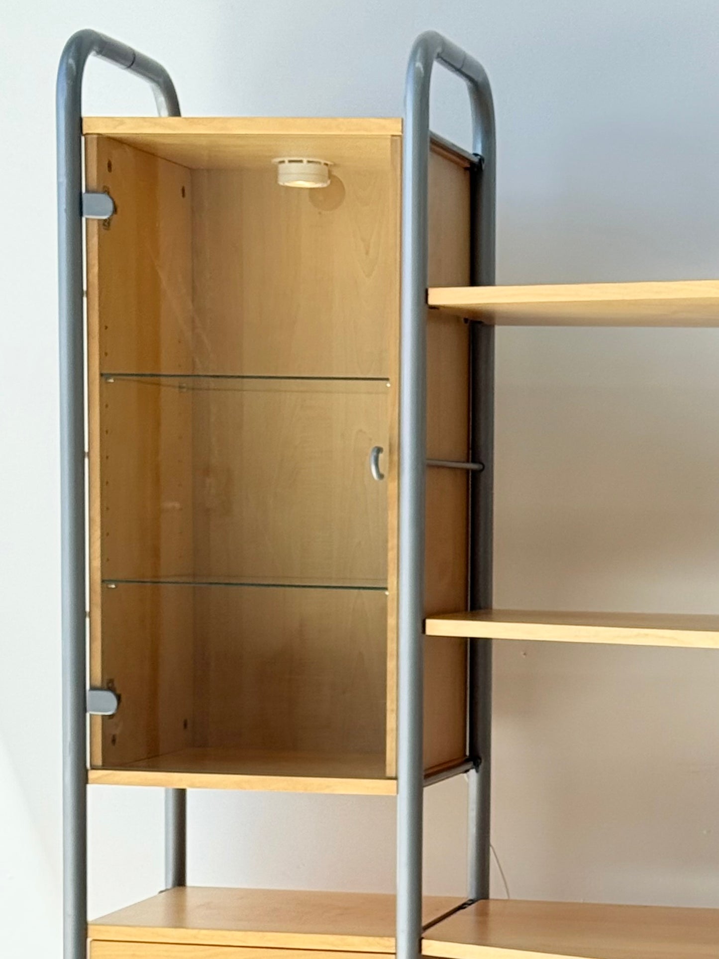 Vintage Ikea NIKLAS Shelving Unit