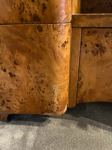 Art Deco Burl Dresser