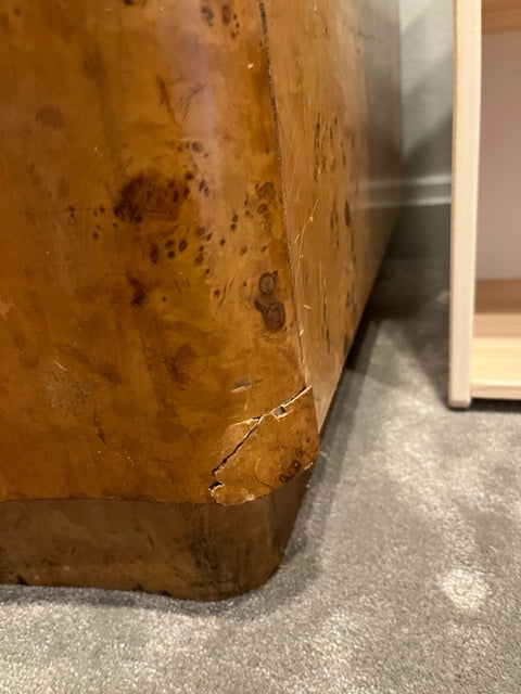 Art Deco Burl Dresser