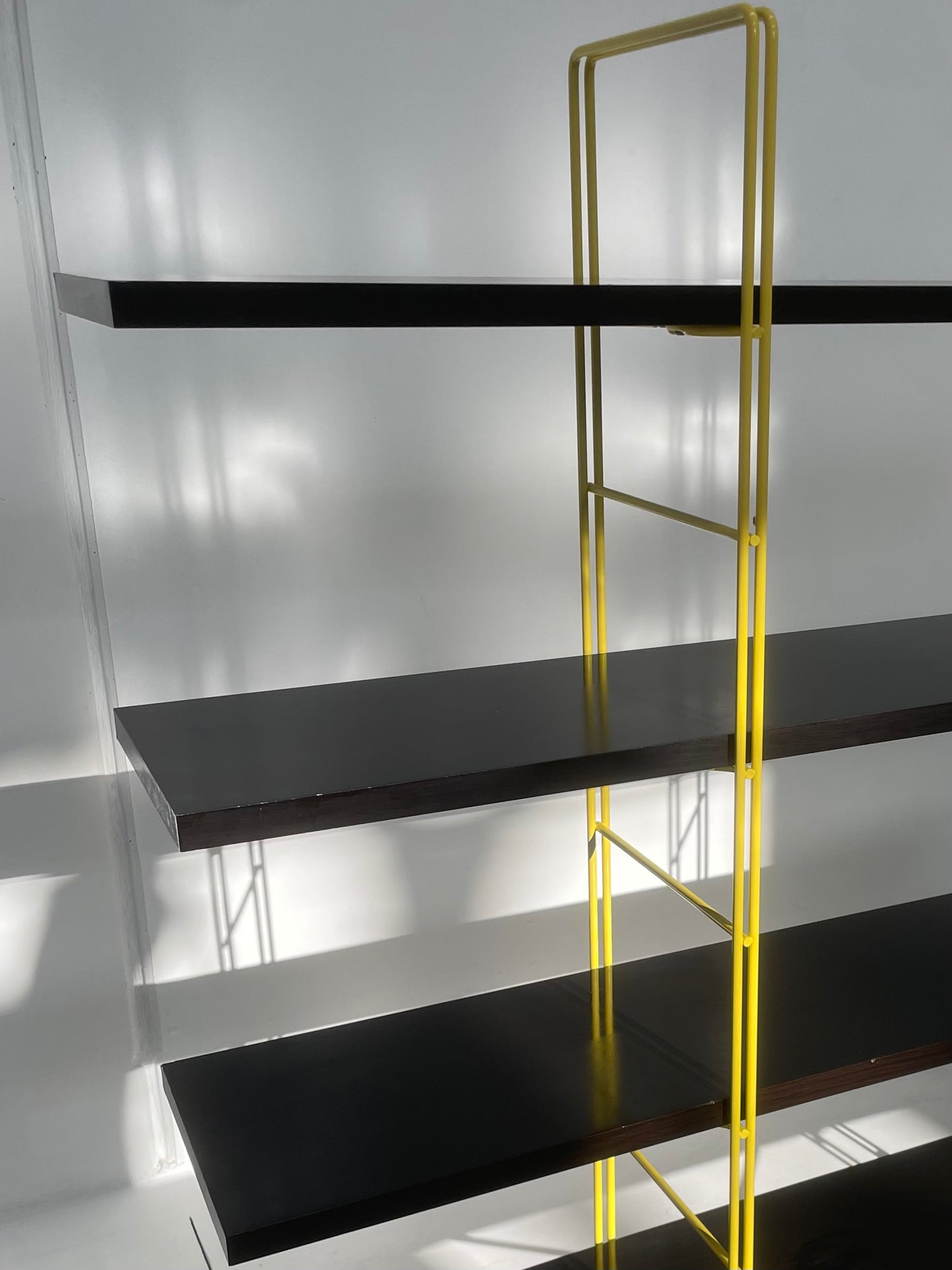 Black & Yellow ENETRI Shelving Unit