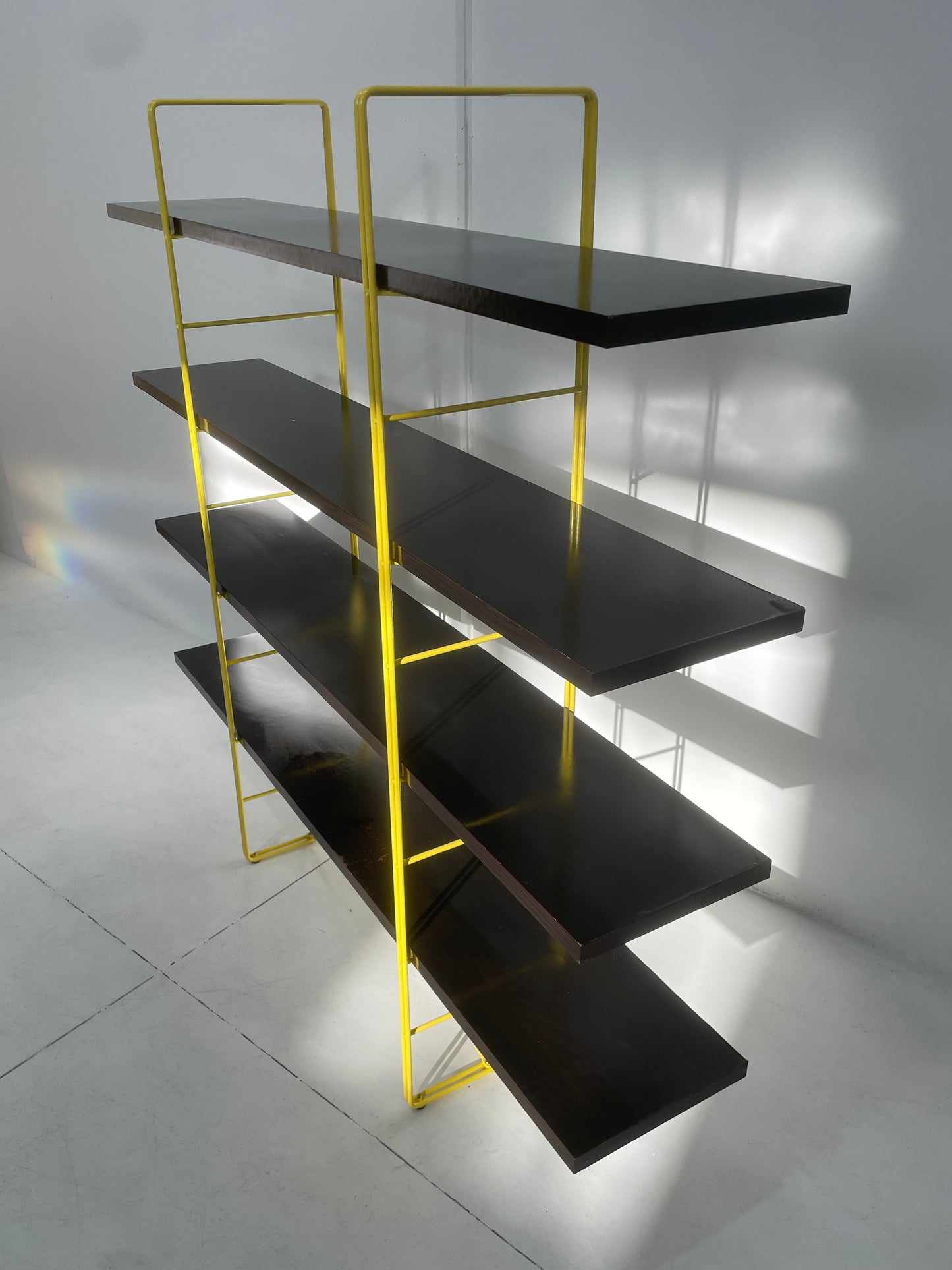 Black & Yellow ENETRI Shelving Unit
