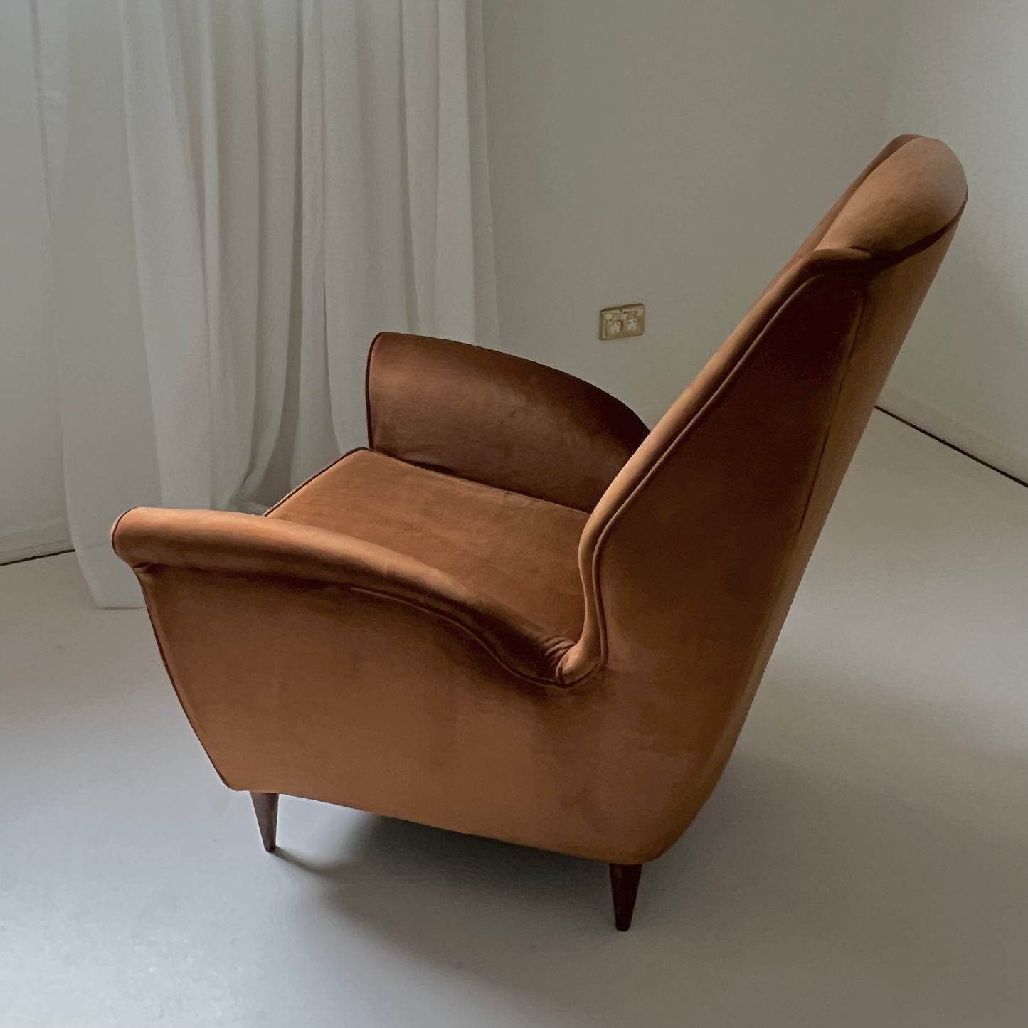 Italian Armchair by Gio Ponti for Isa Bergamo (attr.)