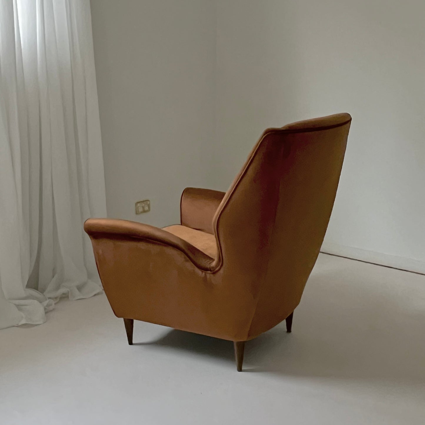 Italian Armchair by Gio Ponti for Isa Bergamo (attr.)