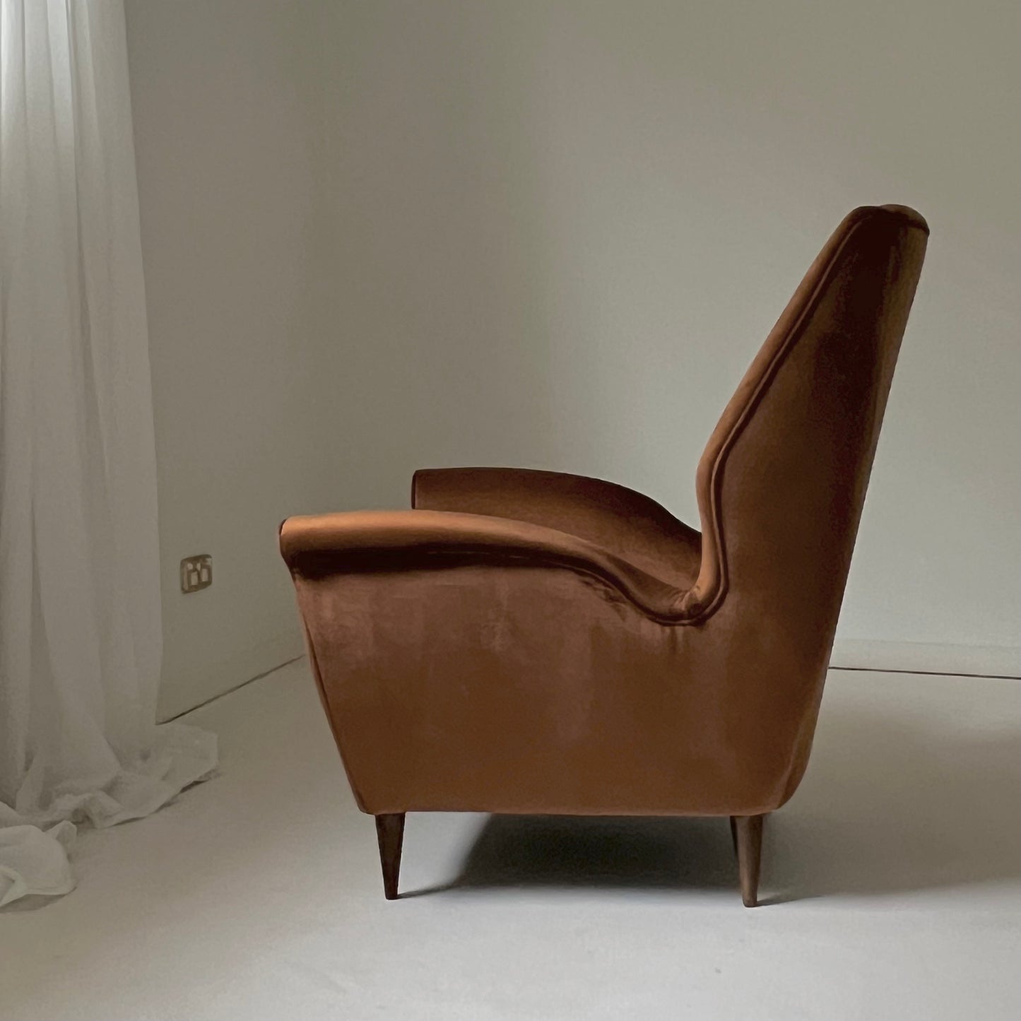 Italian Armchair by Gio Ponti for Isa Bergamo (attr.)