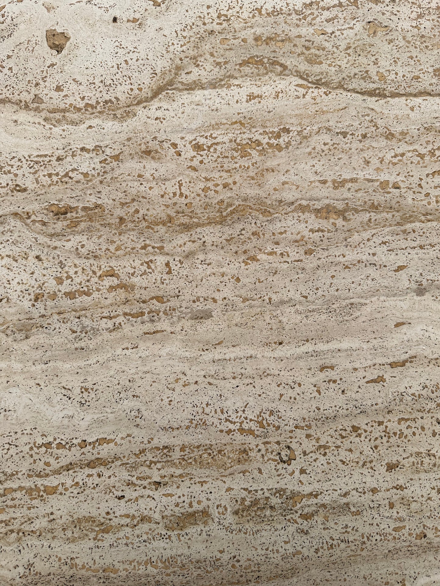 - Travertine Tulip Base Dining Table