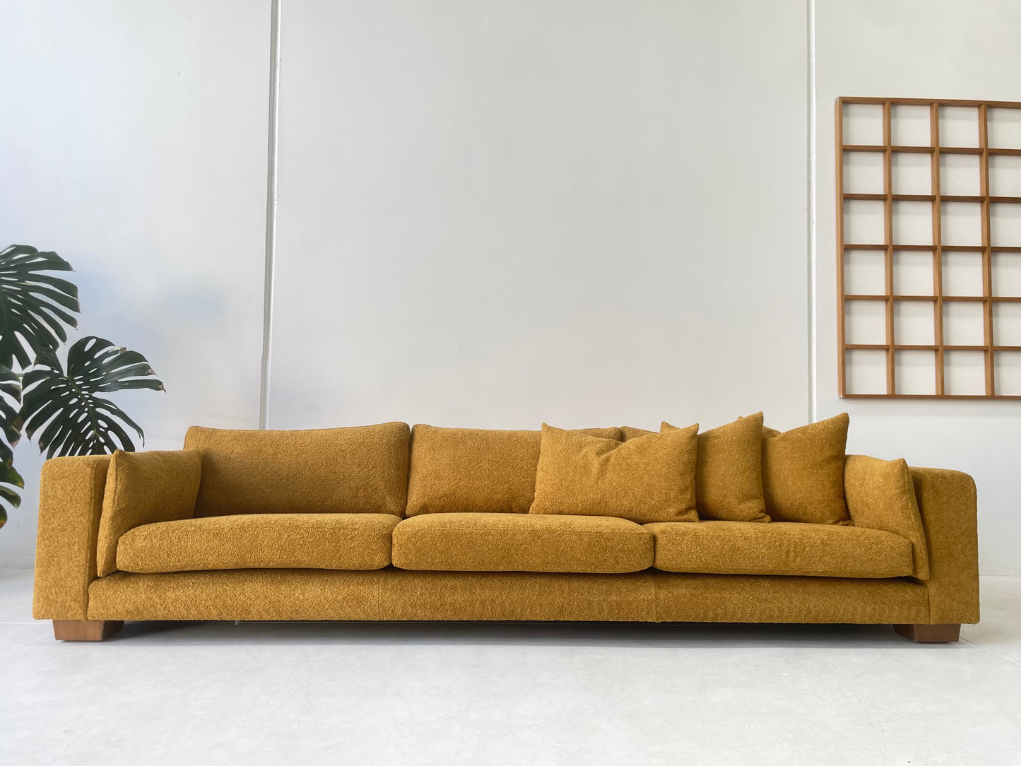 Mustard Jardan Sofa & Ottoman