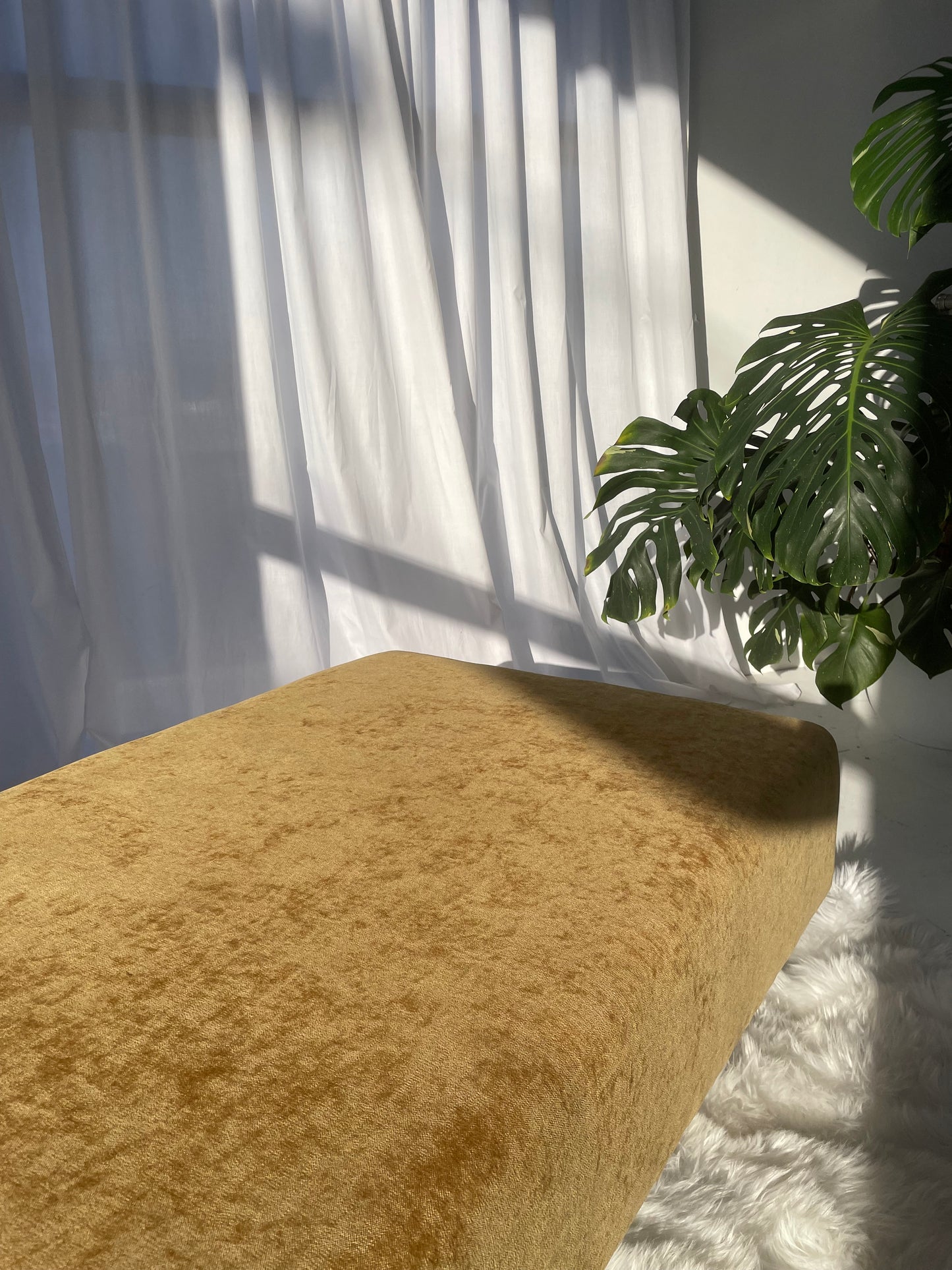 Large Mustard Daybed