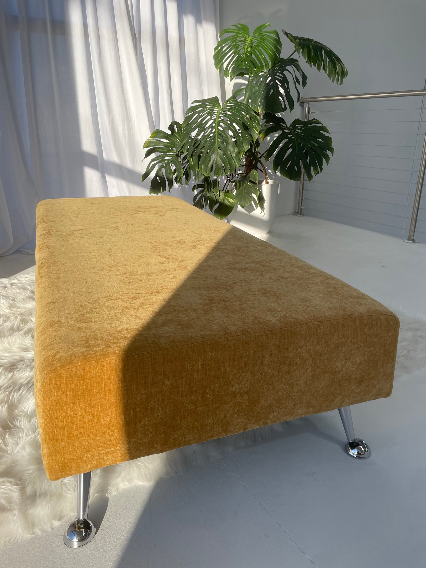 Large Mustard Daybed