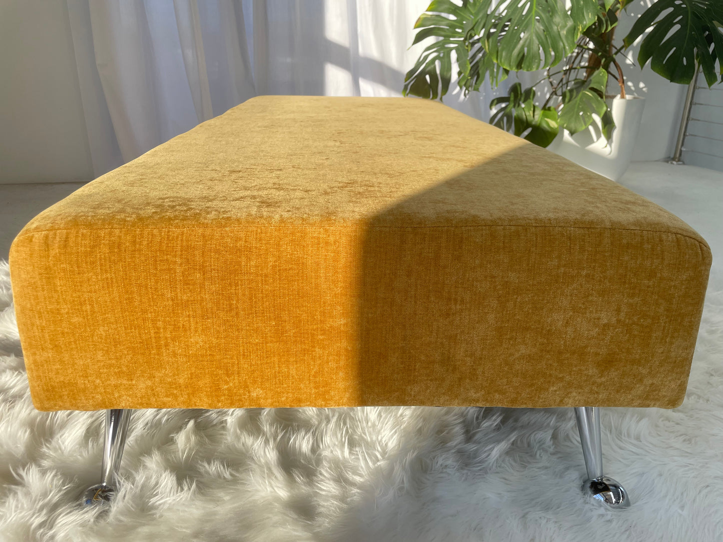 Large Mustard Daybed