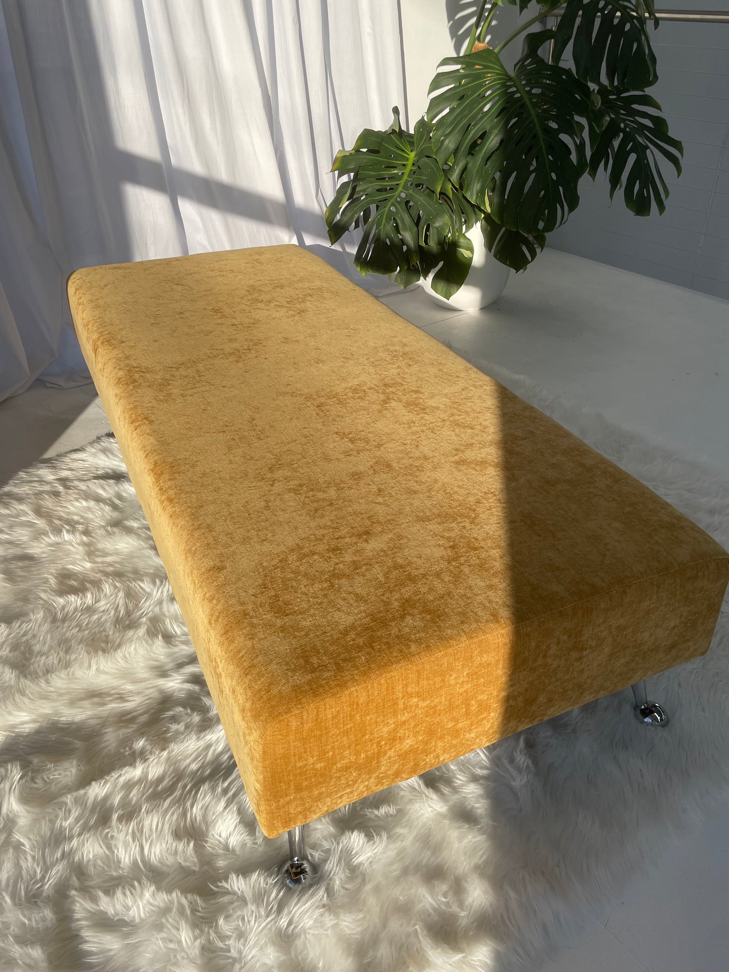 Large Mustard Daybed