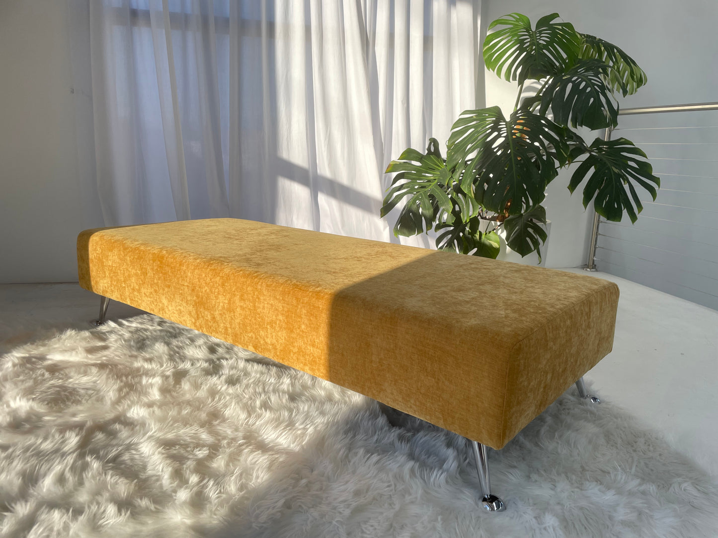 Large Mustard Daybed