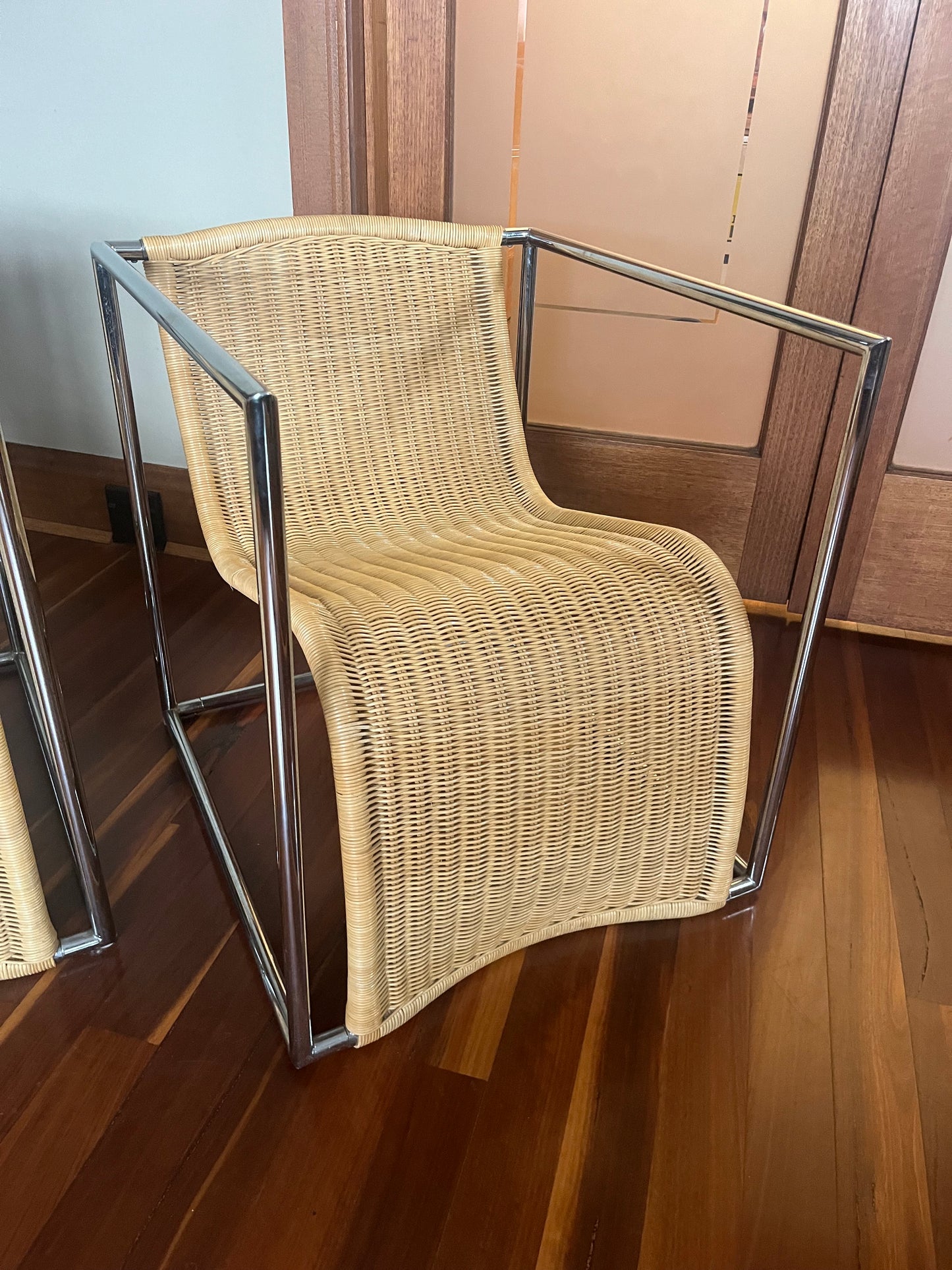 Pair of Mario Cananzi ‘Quadronda’ Lounge Chairs