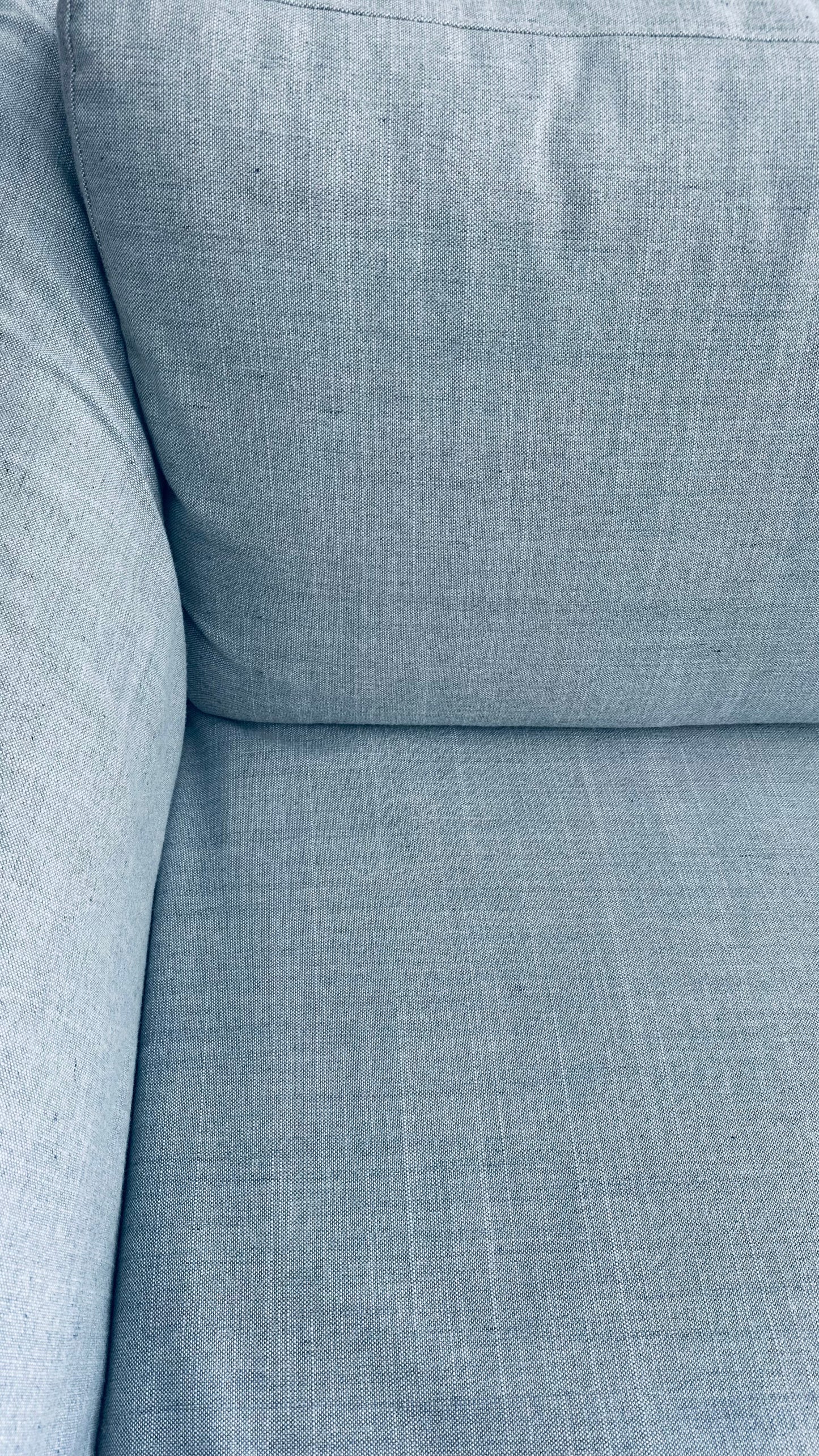 Tamsin Johnson Custom Four Seater Linen Sofa
