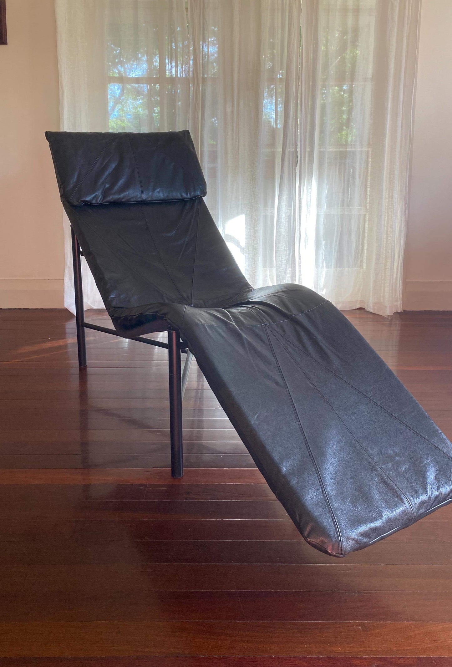 - Leather Skye Lounge Chaise by Tord Björklund for Ikea