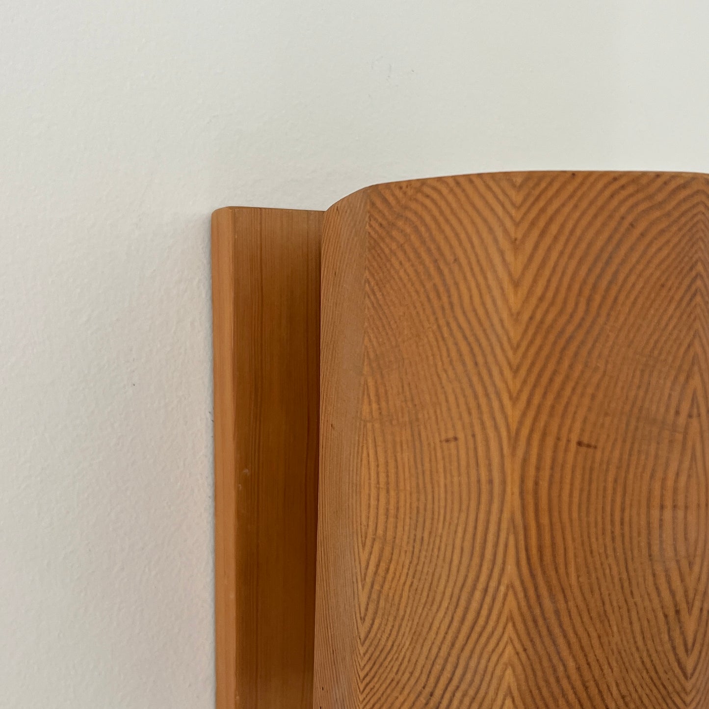 1960s Swedish Wooden Wall Light