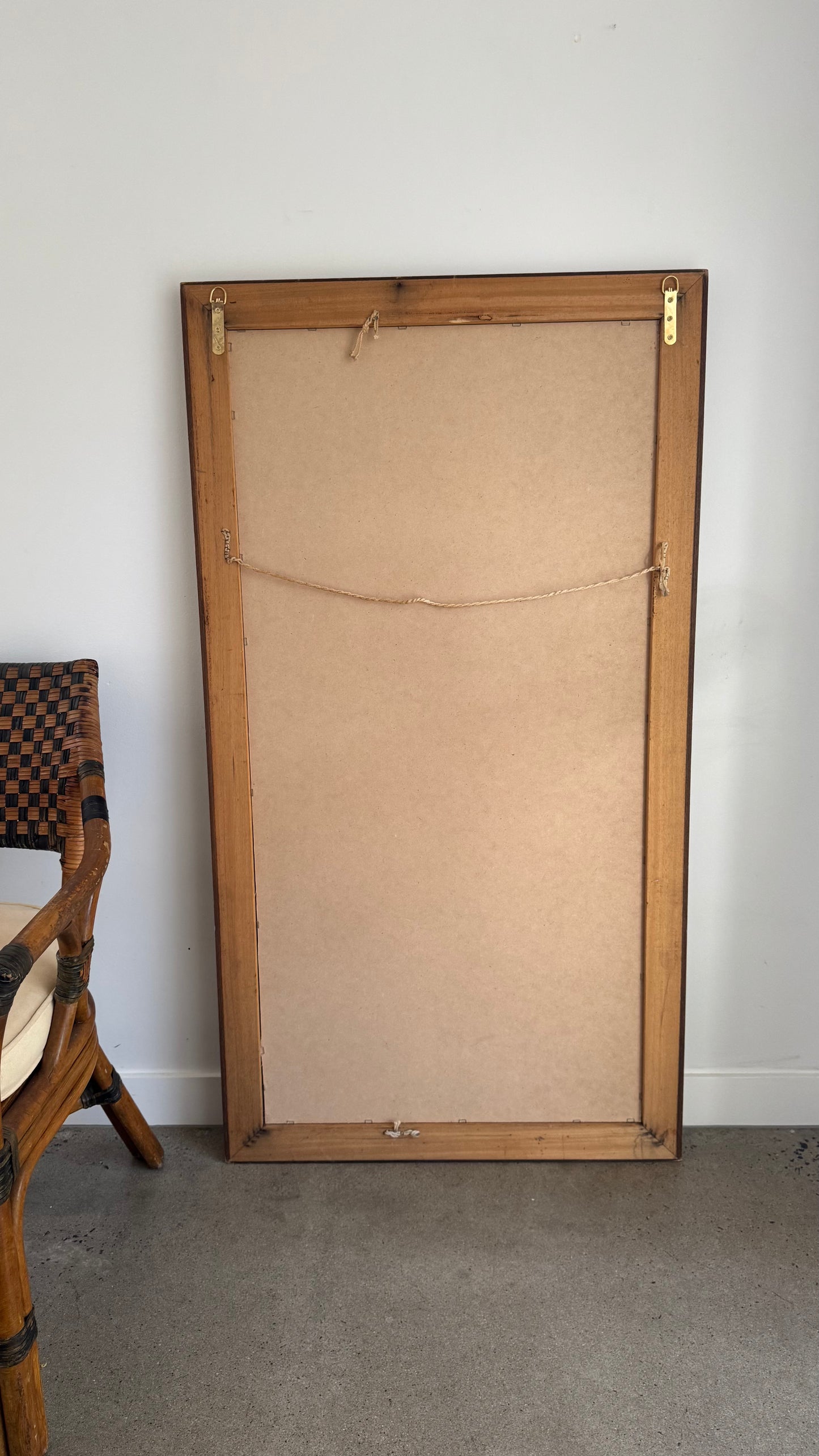 Vintage Floral Motif Mirror