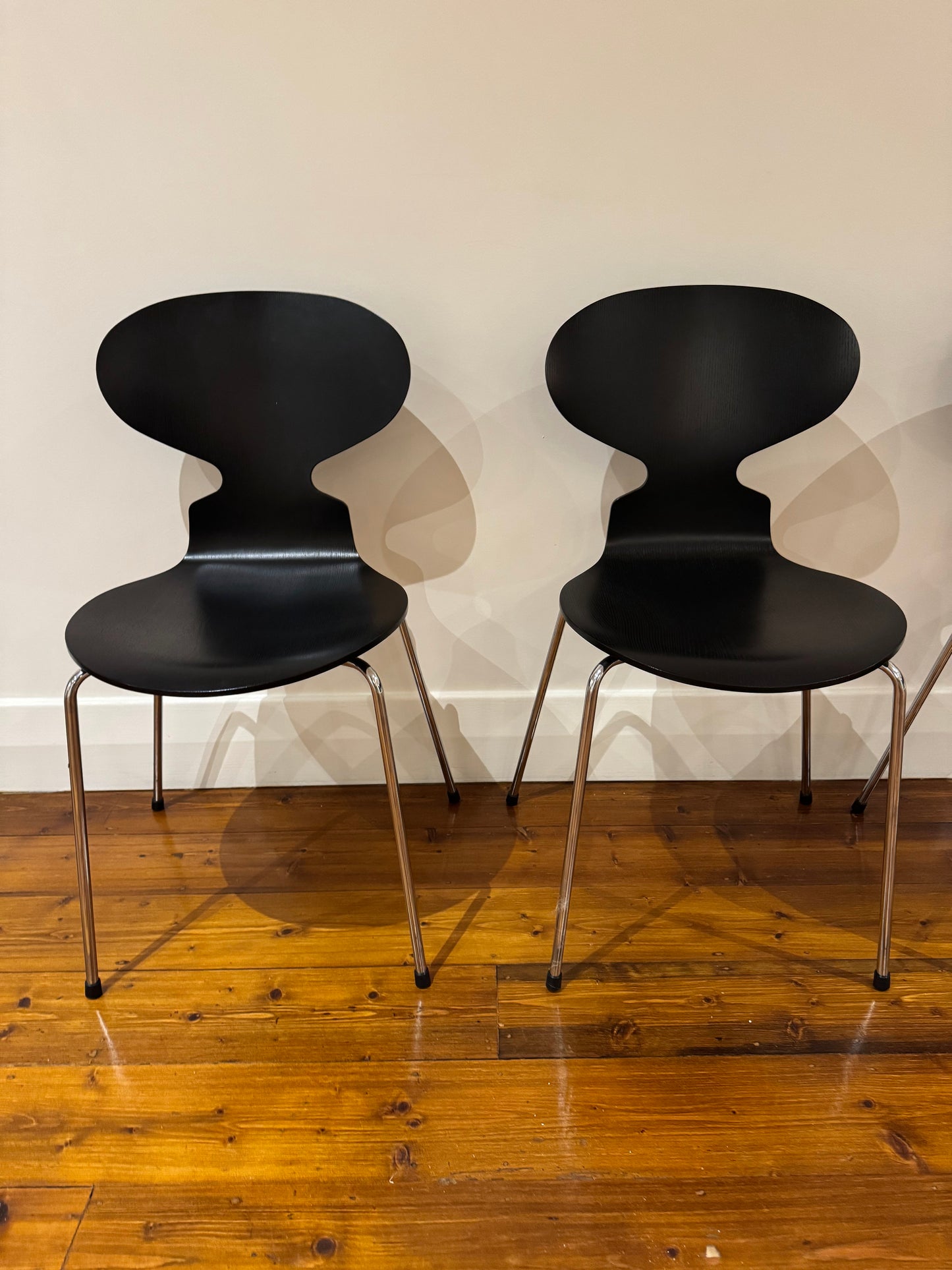 Set of Eight Fritz Hansen Ant Chairs