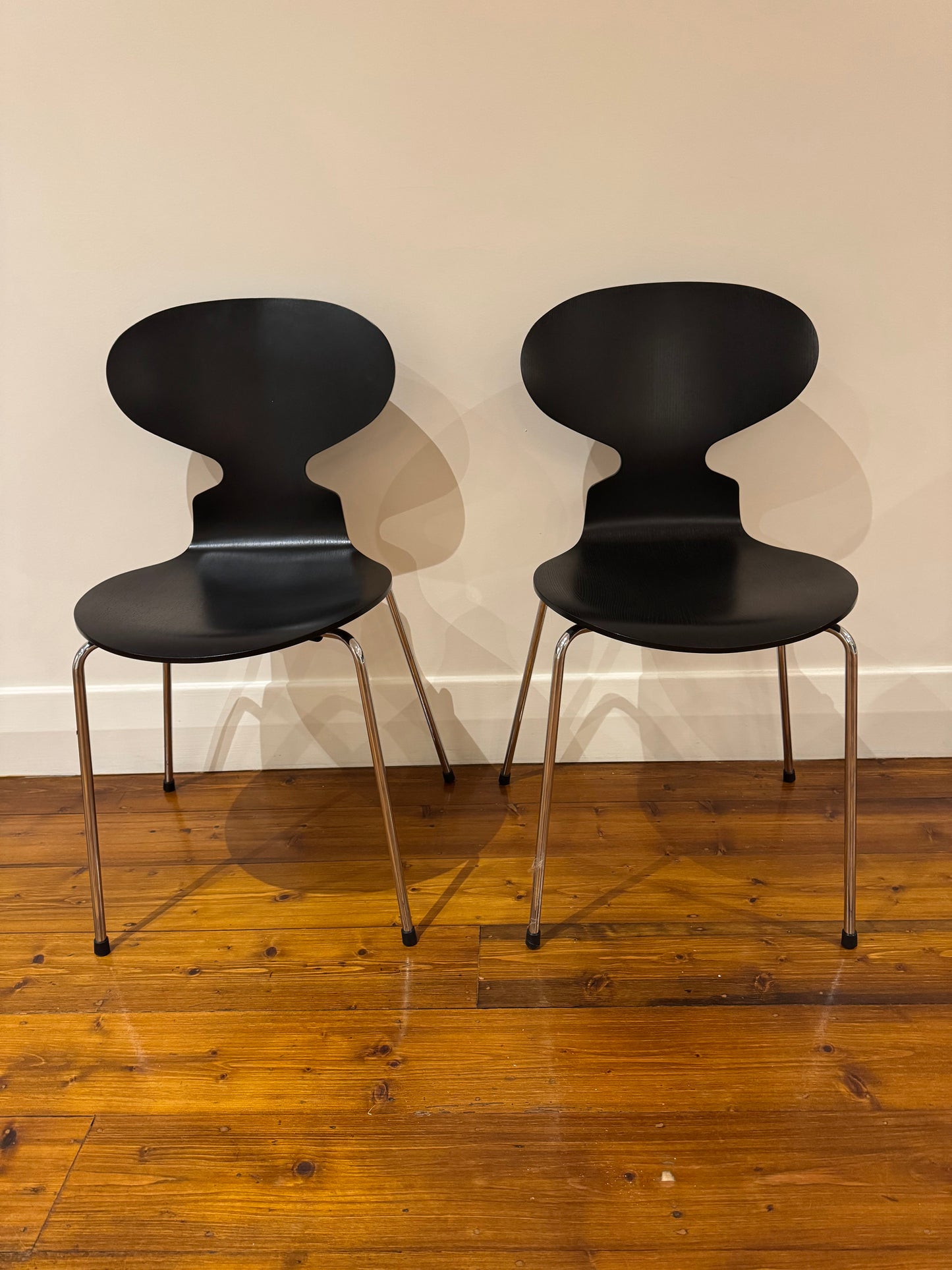 Set of Eight Fritz Hansen Ant Chairs