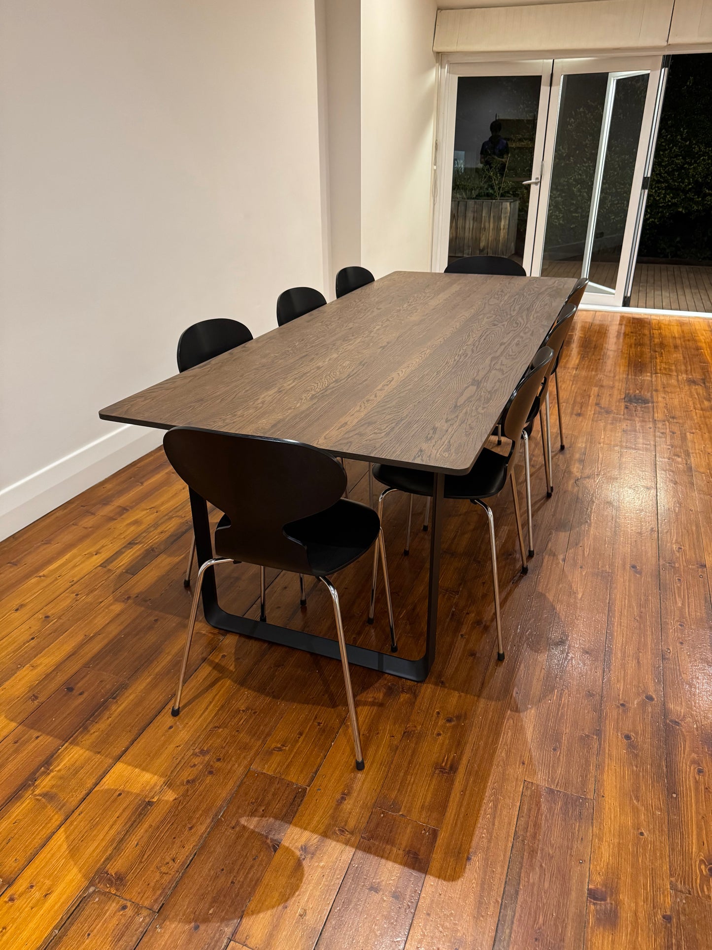 Set of Eight Fritz Hansen Ant Chairs