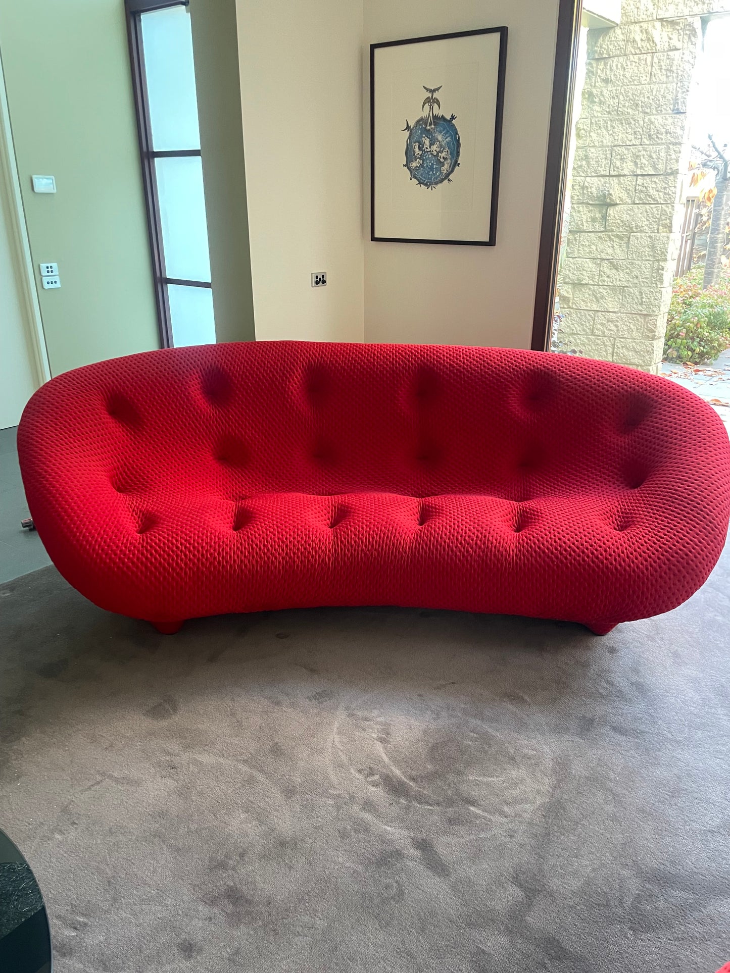 Lignet Roset Ploum Three Seater, Two Seater & Ottoman