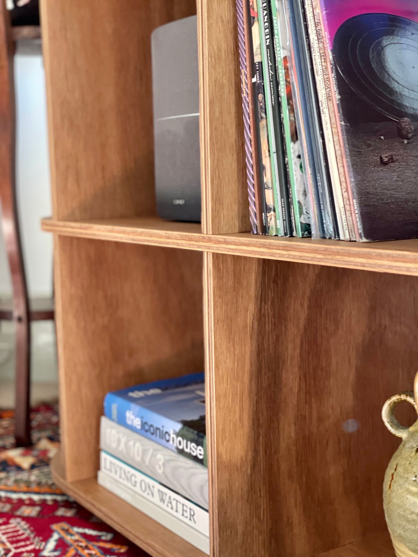 - Handcrafted Australian Blackbutt Curved Console / Sideboard