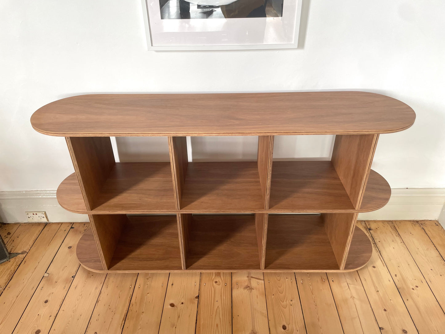 - Handcrafted Australian Blackbutt Curved Console / Sideboard