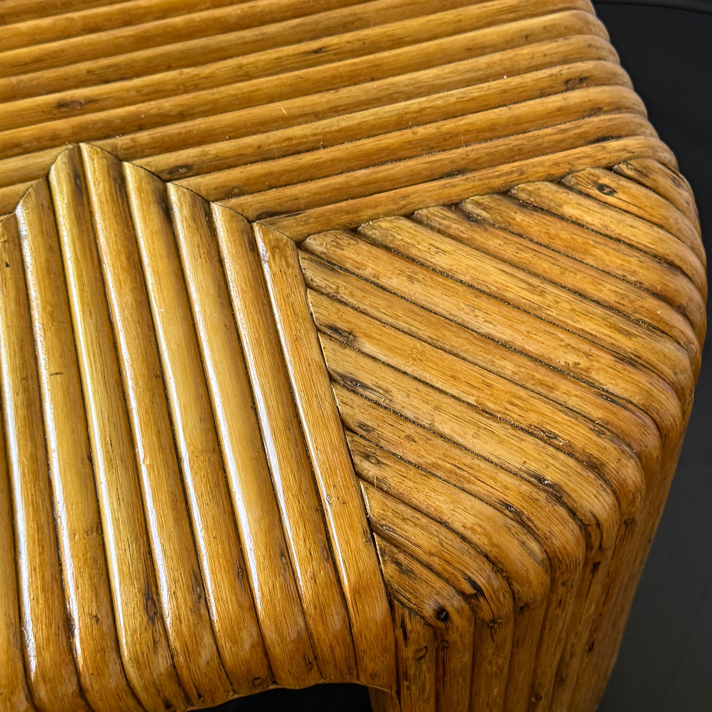 Mid Century Bamboo Table
