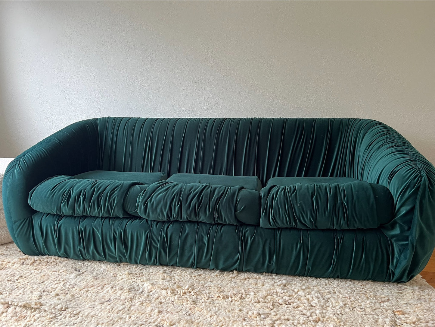 Green Flerbelle Armchairs - Two Available