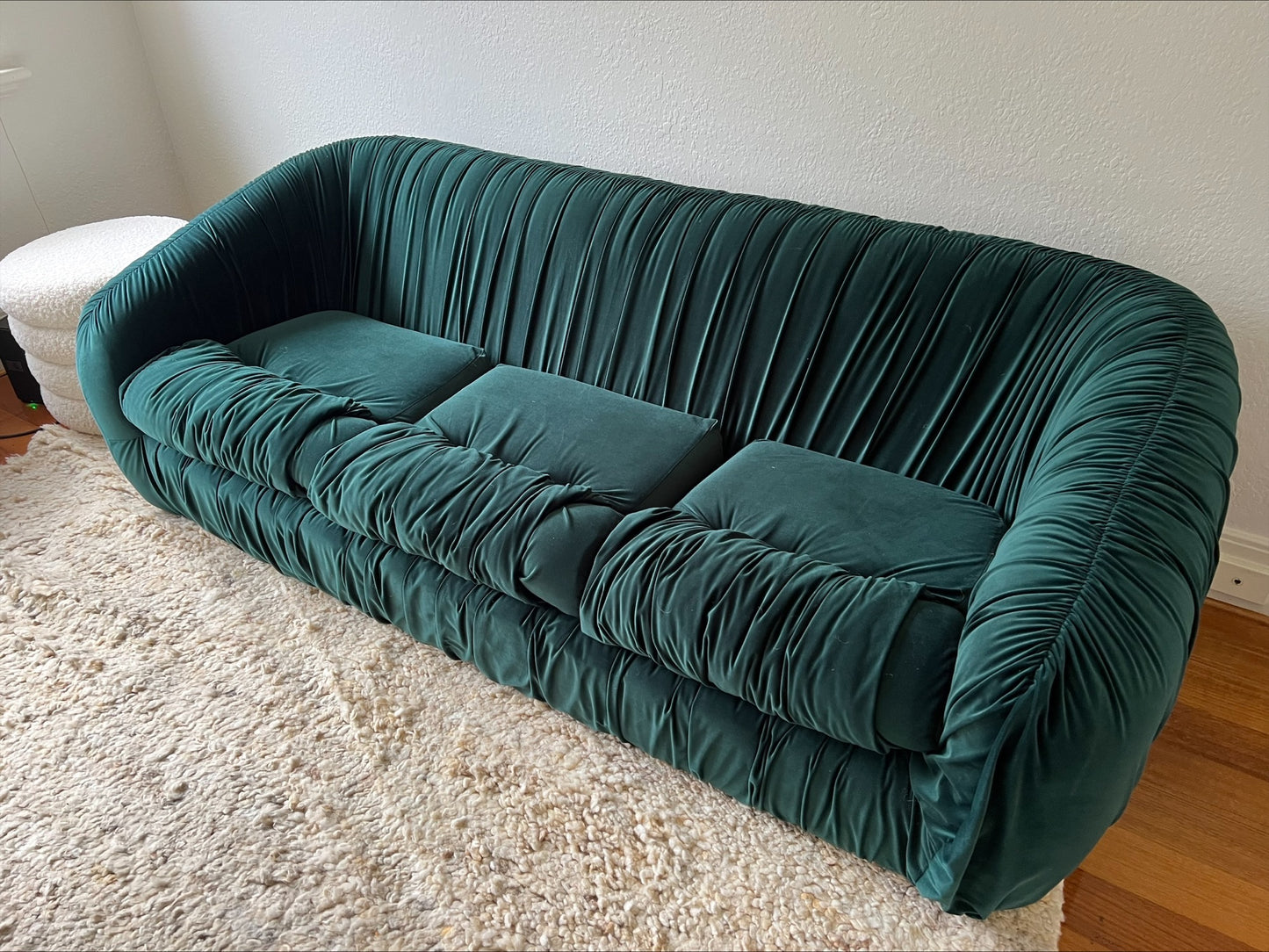 Green Flerbelle Armchairs - Two Available