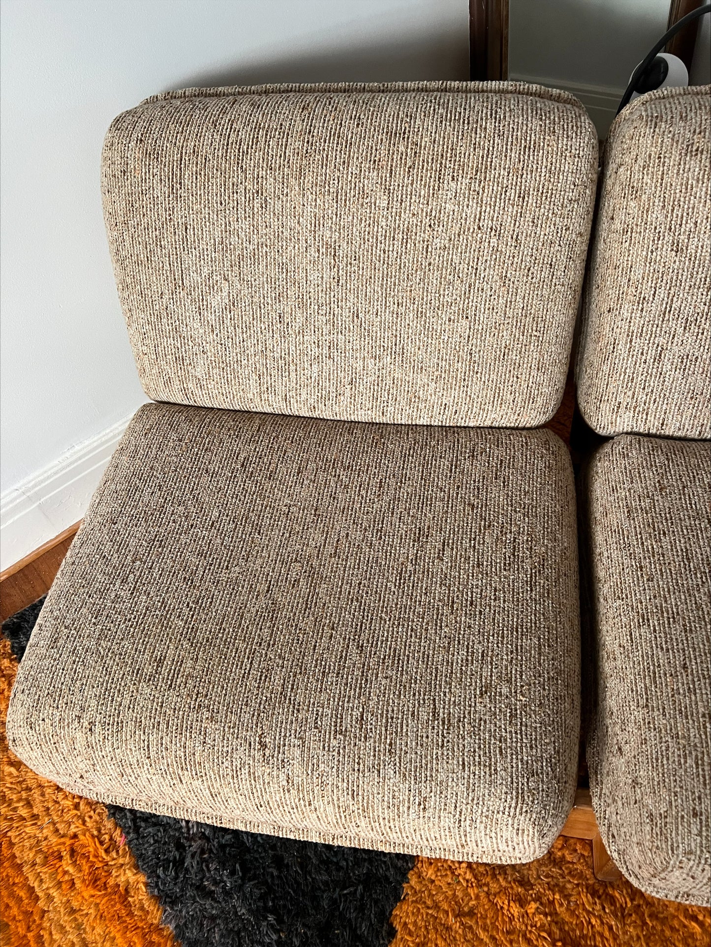 - Vintage Parker Modular Sofa Set