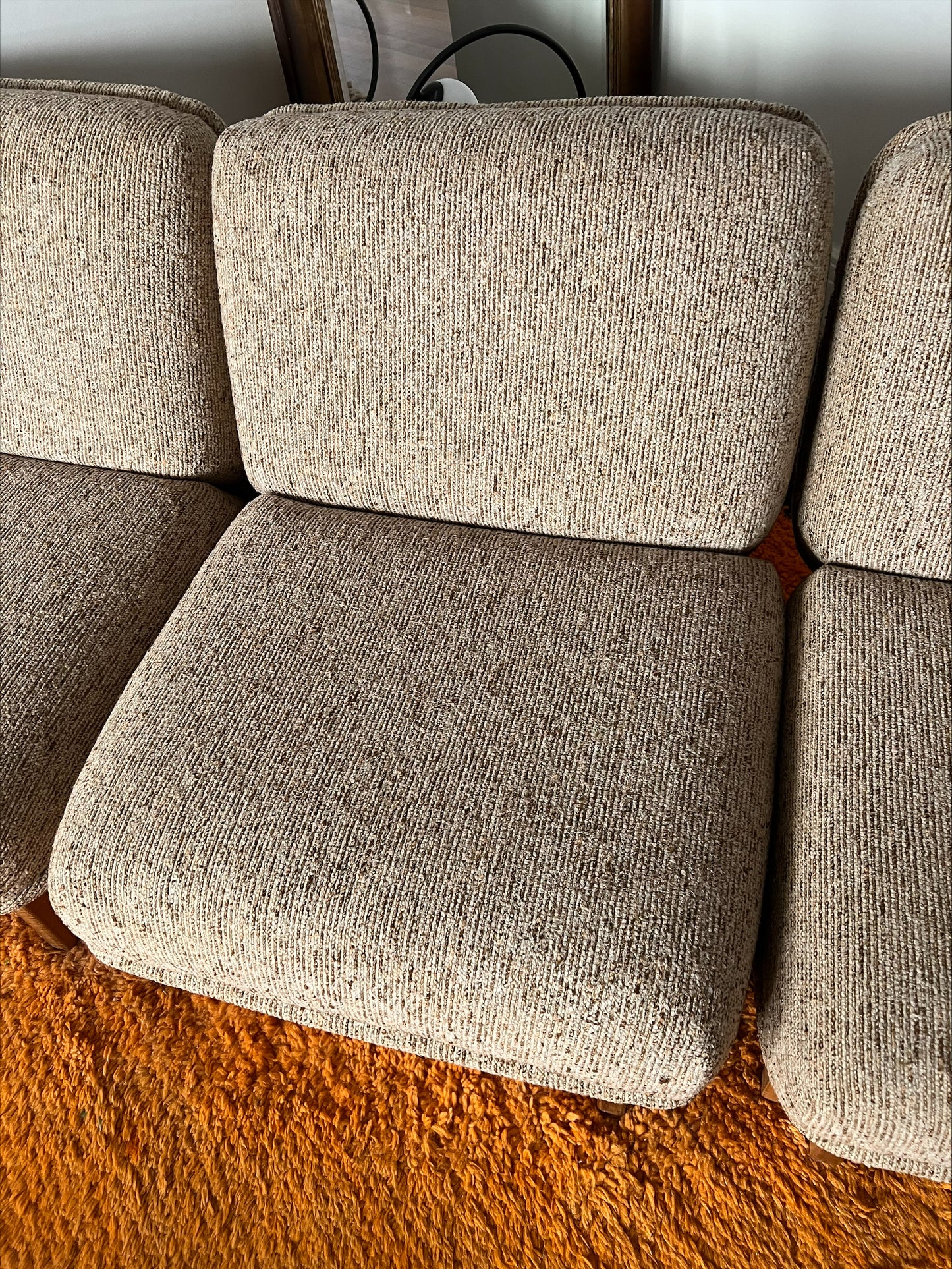 - Vintage Parker Modular Sofa Set