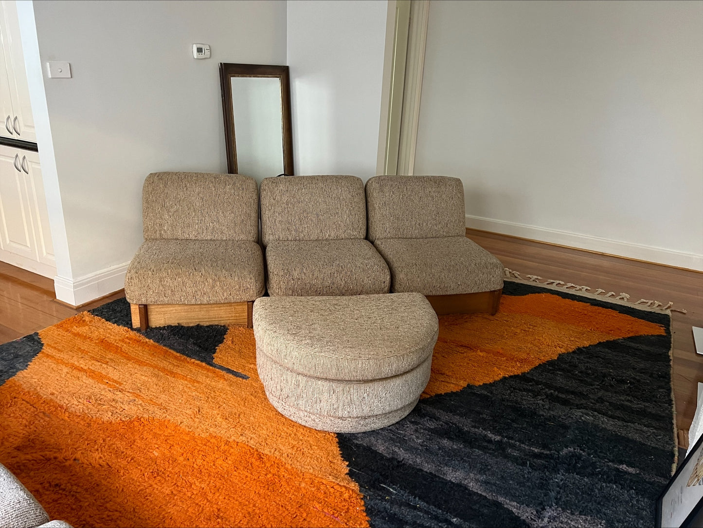 - Vintage Parker Modular Sofa Set