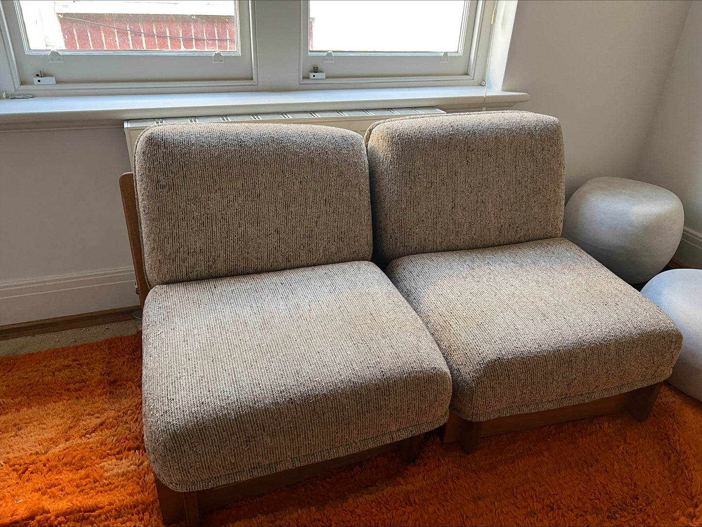 - Vintage Parker Modular Sofa Set