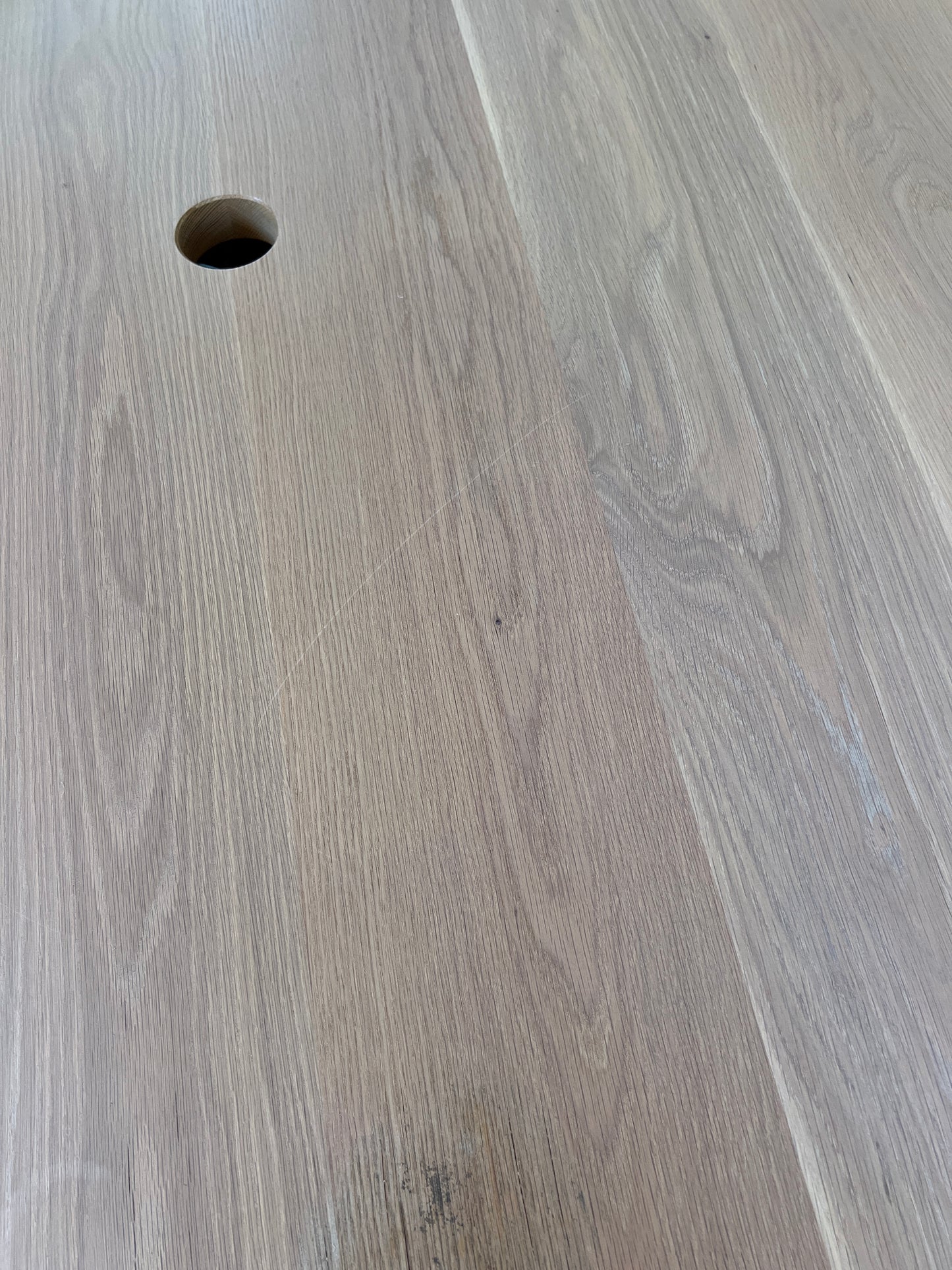 Large Oak Desk Square