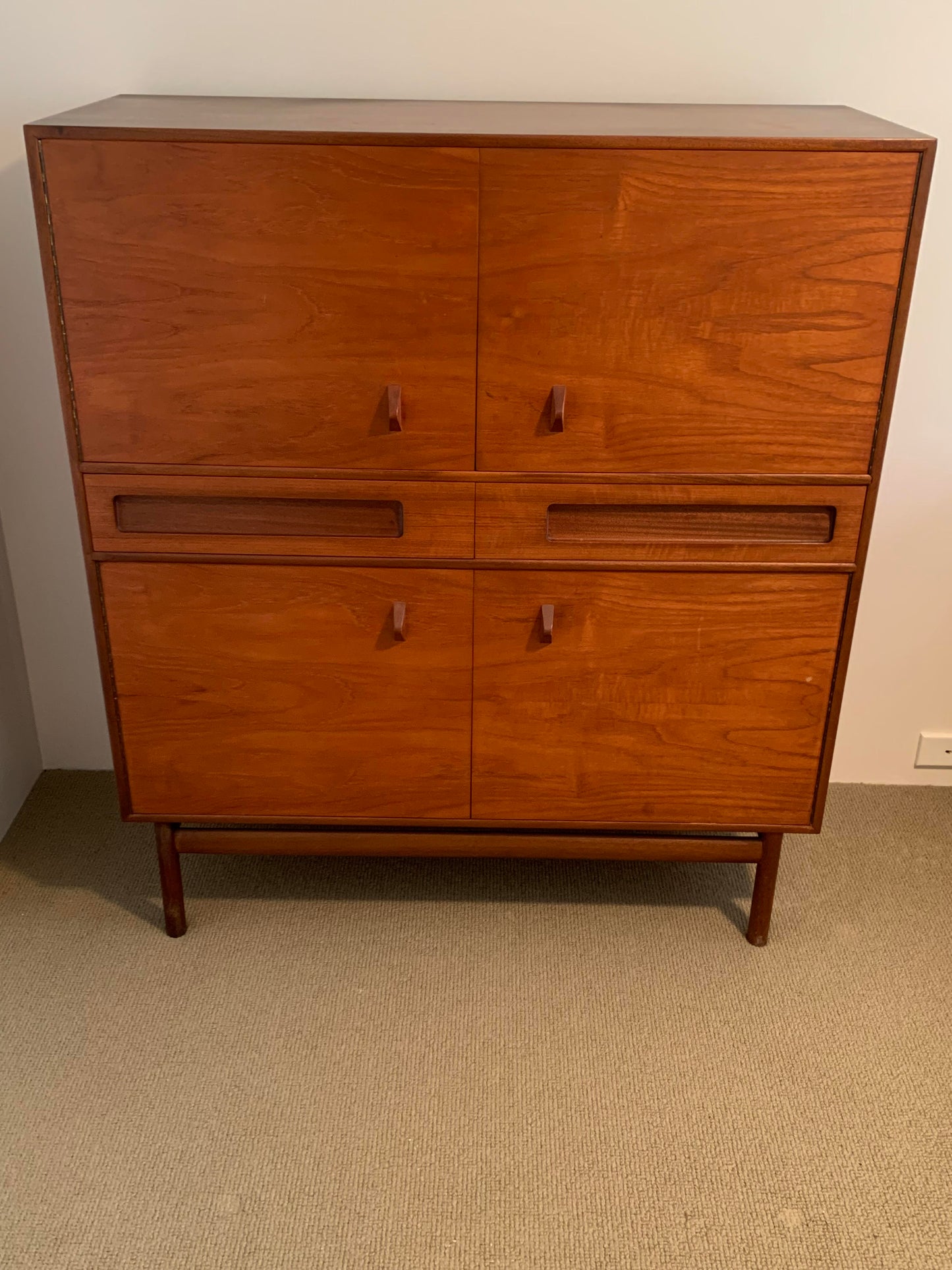 McIntosh Teak Drinks Cabinet