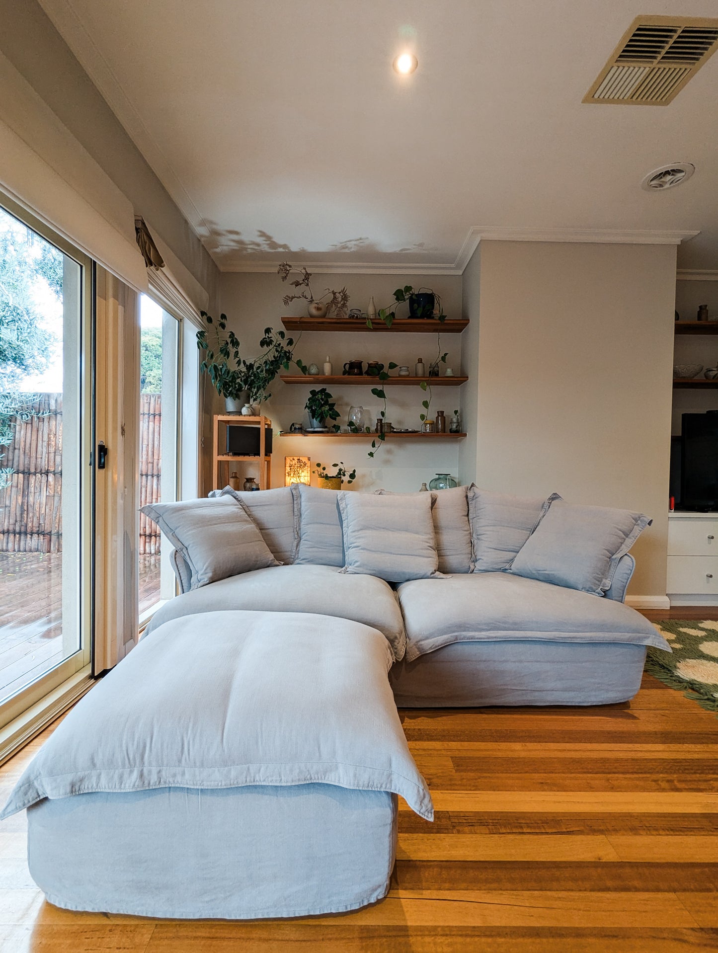 Maker and Son Song Sofa and Footstool