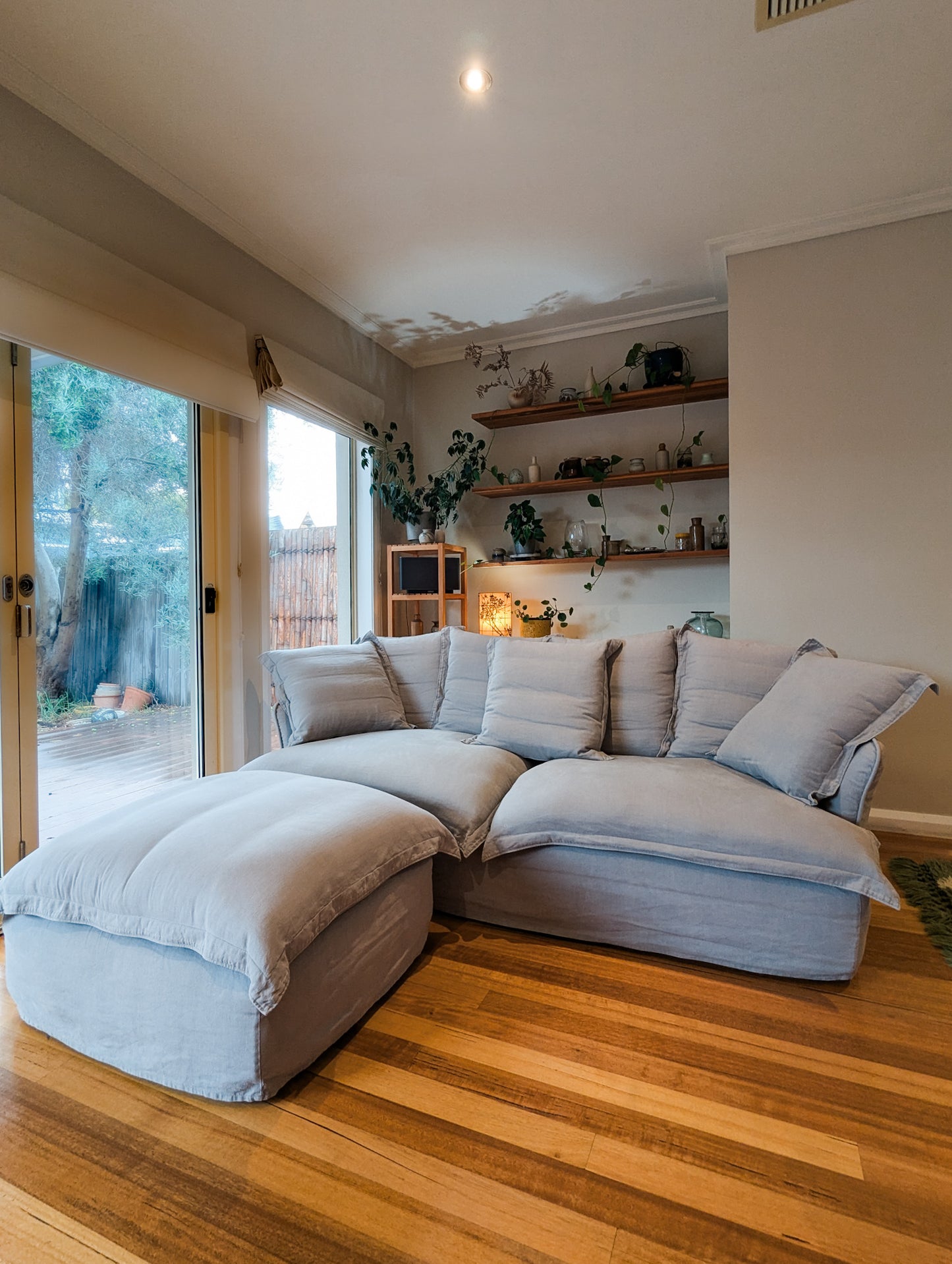 Maker and Son Song Sofa and Footstool