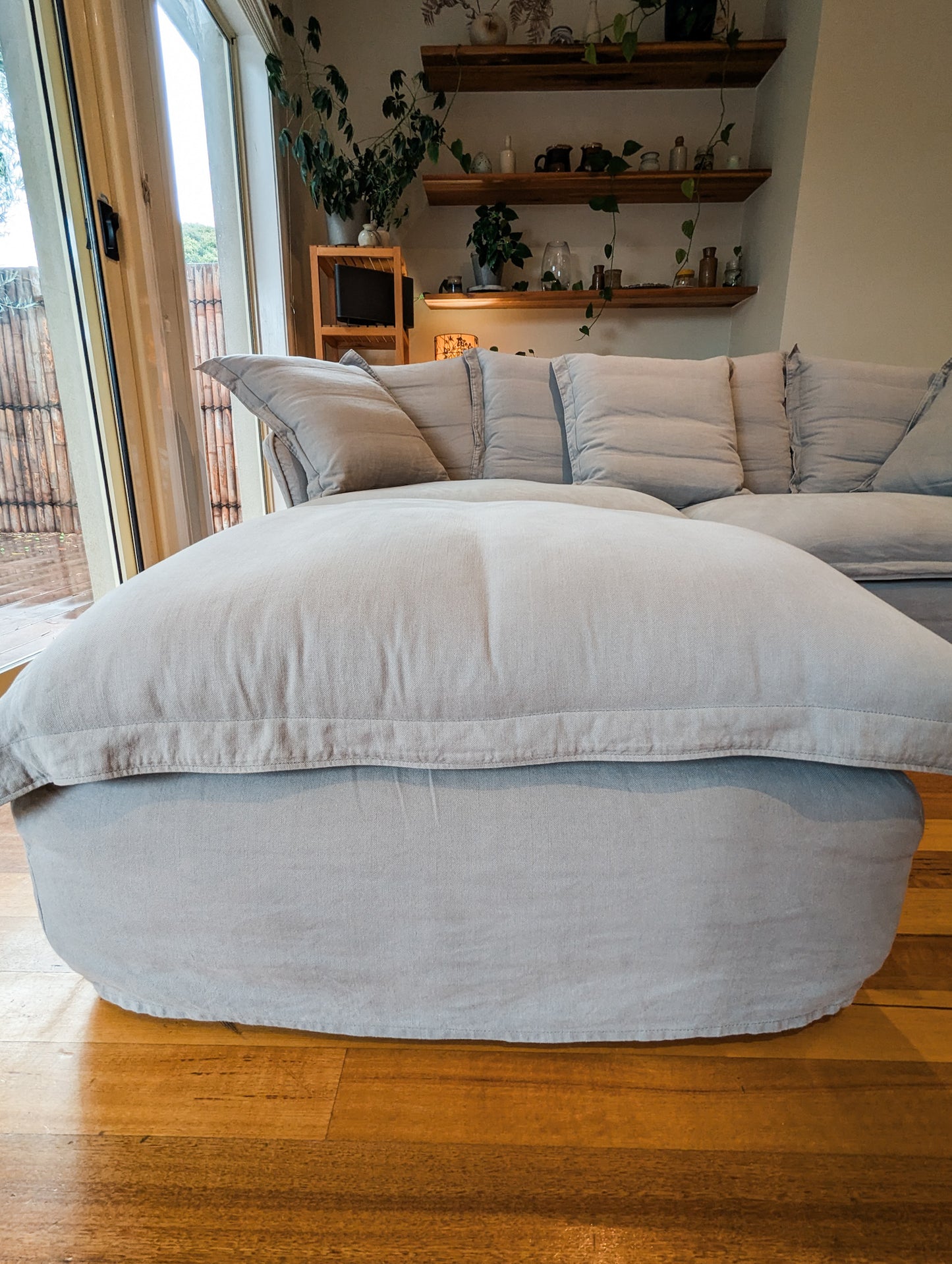 Maker and Son Song Sofa and Footstool