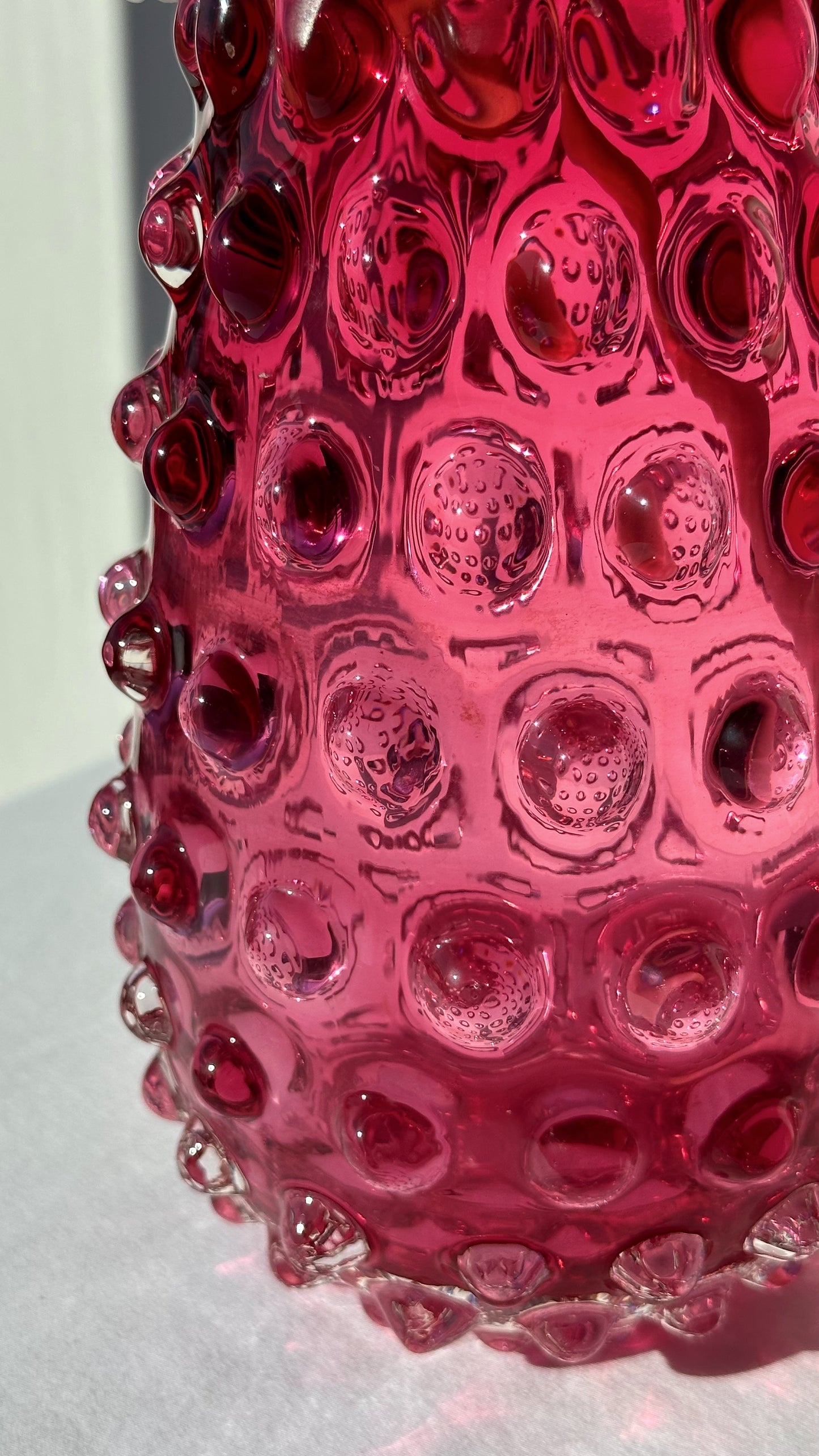 Pink Murano Vase