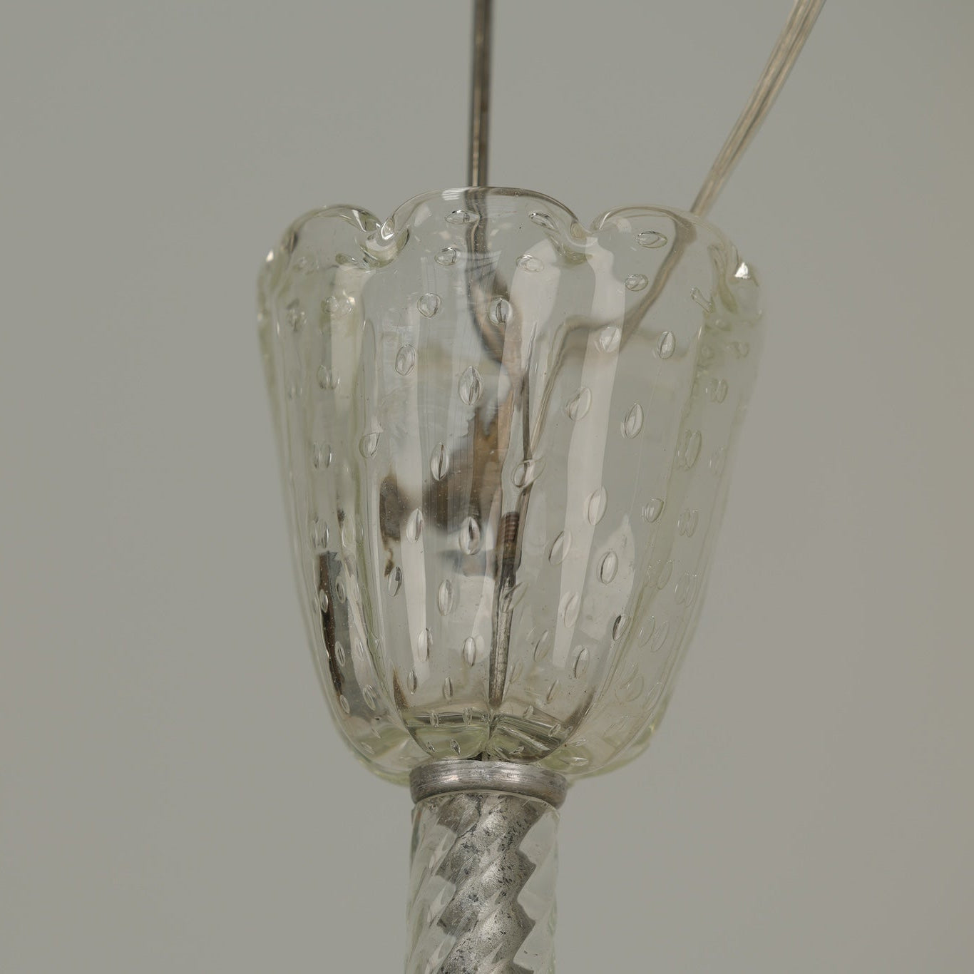 1940s Murano Barovier Ceiling Pendant - Bullicante