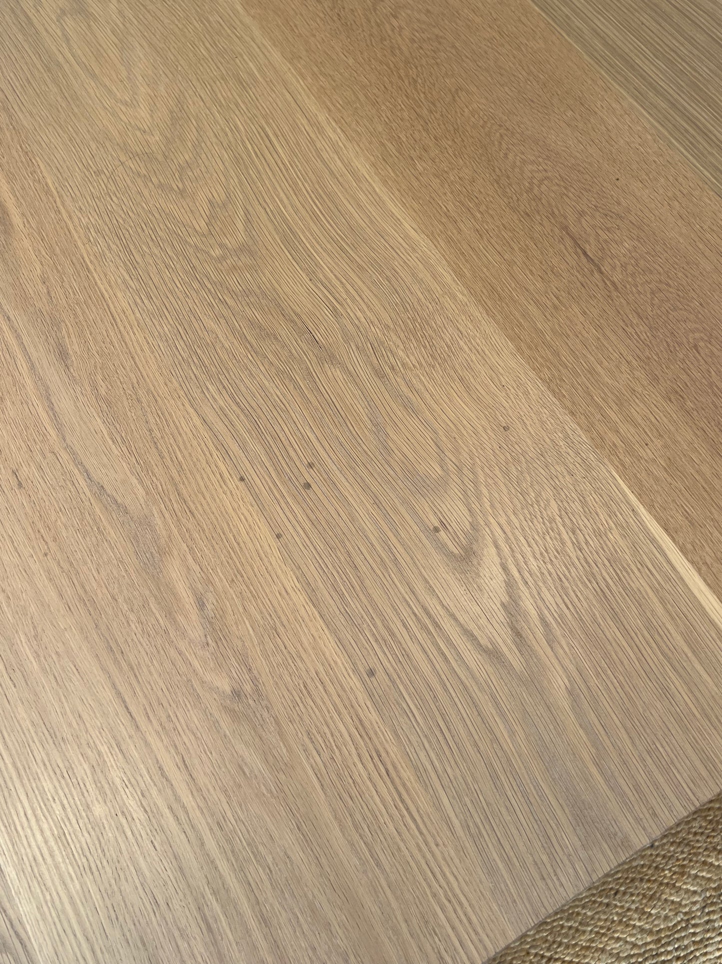 Large Oak Desk Right