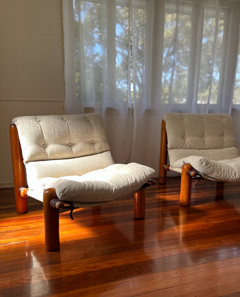 Robert Dunlop Lounge Chairs