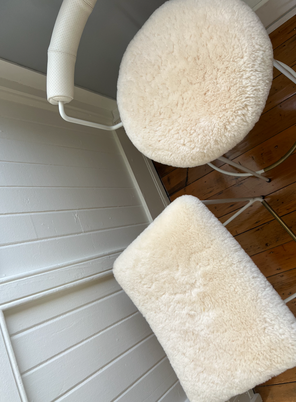 Sheepskin Dito Stool #2