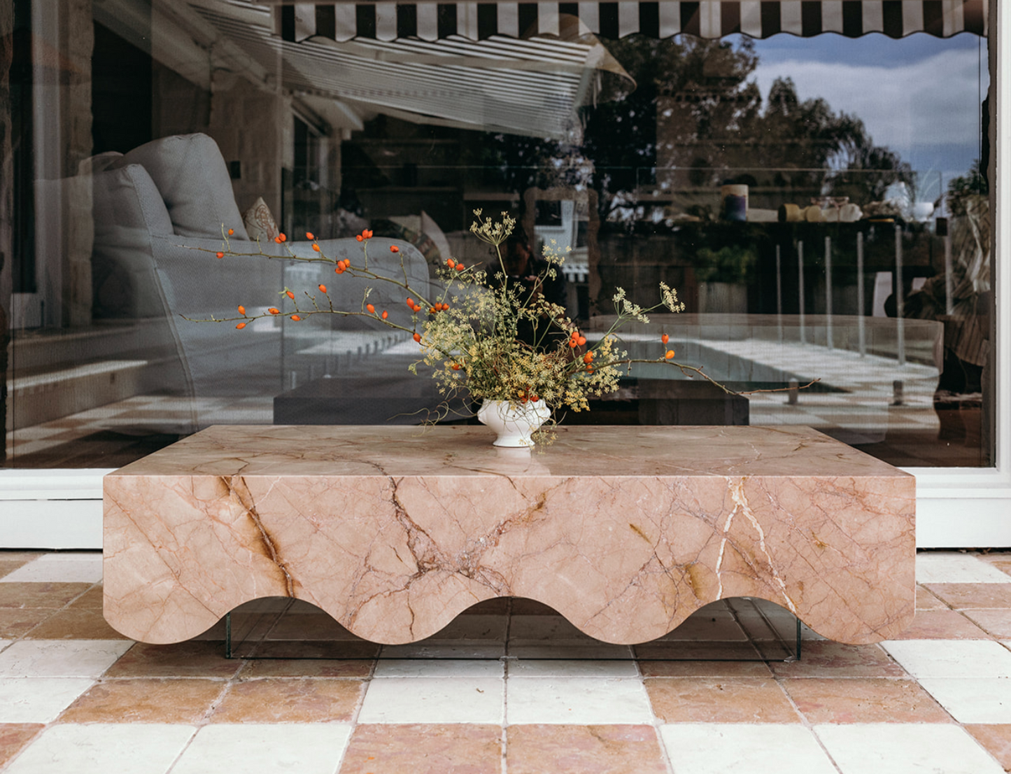The Valerie June Marble Coffee Table