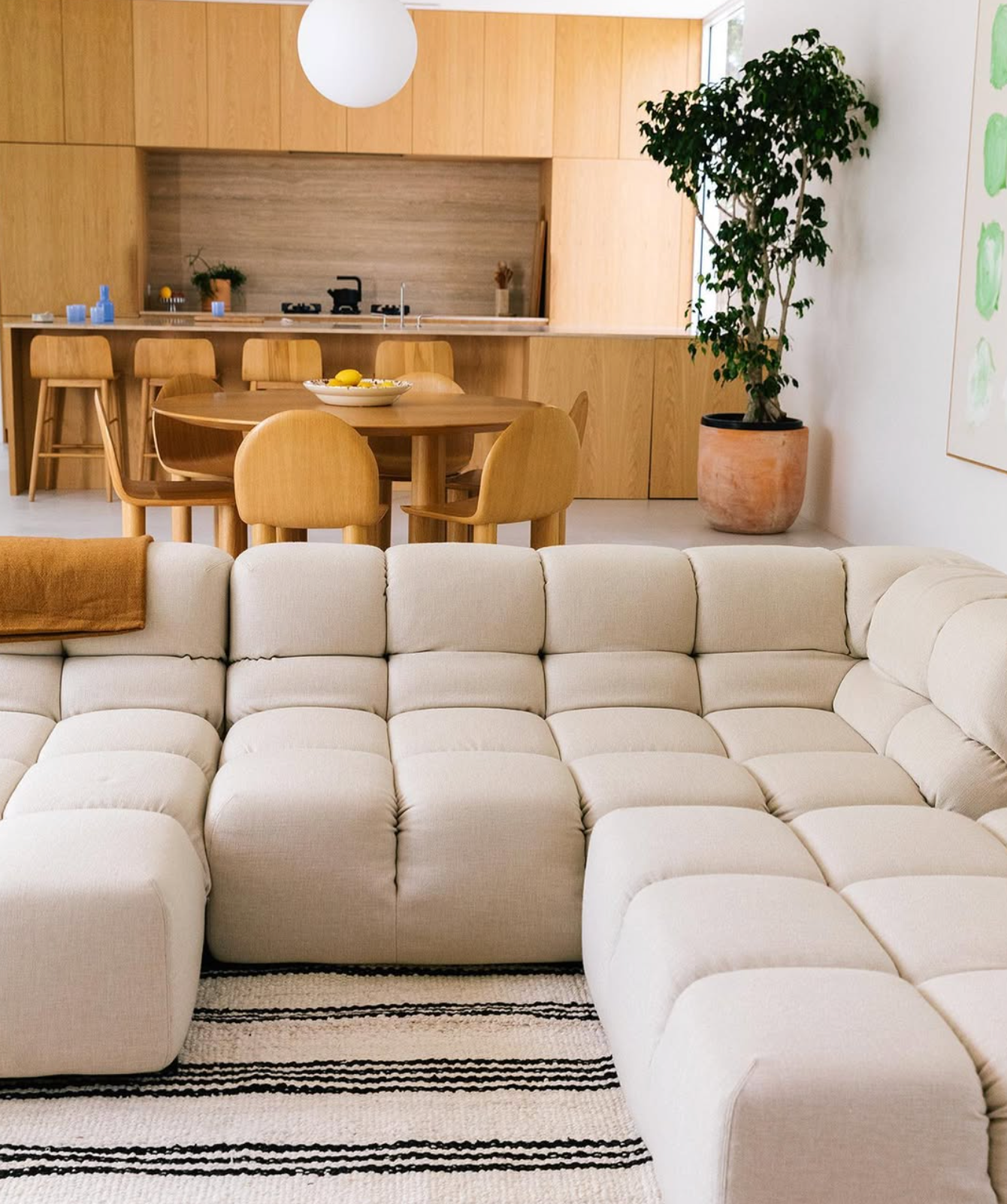On Hold - B&B Italia Tufty-Time Sofa & Ottoman