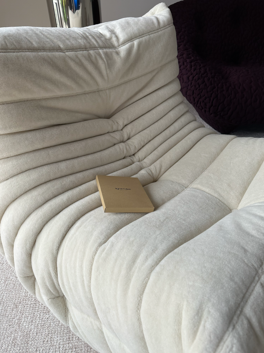 Togo Fireside Lounge Chair and Ottoman