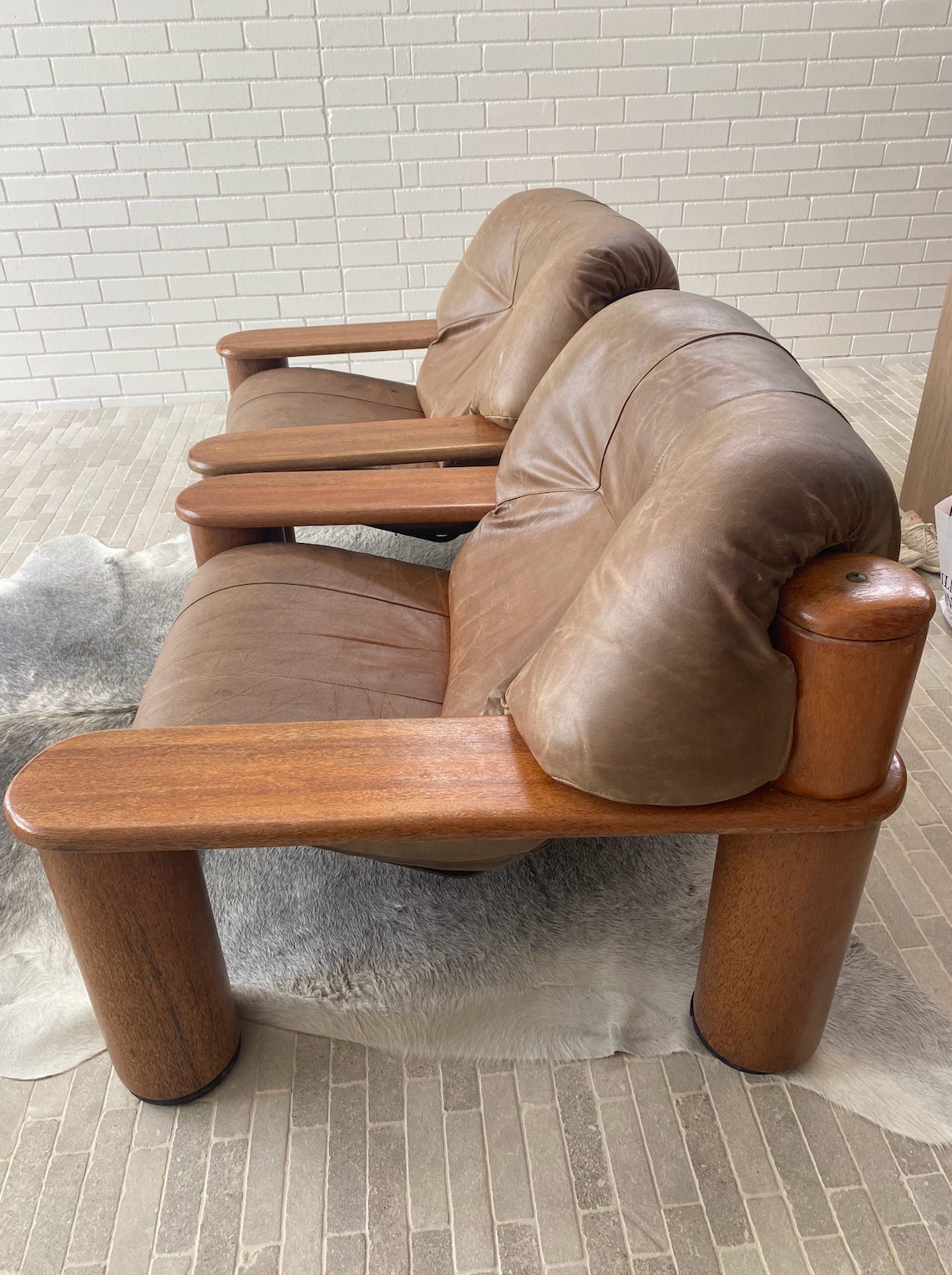 On Hold - Pacific Green ‘Hacienda’ Armchairs (pair)