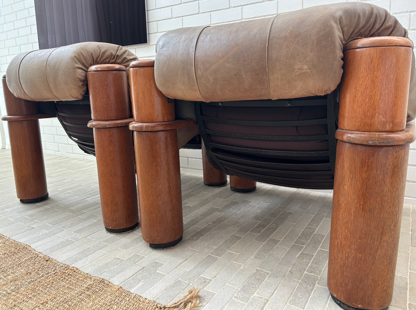 On Hold - Pacific Green ‘Hacienda’ Armchairs (pair)
